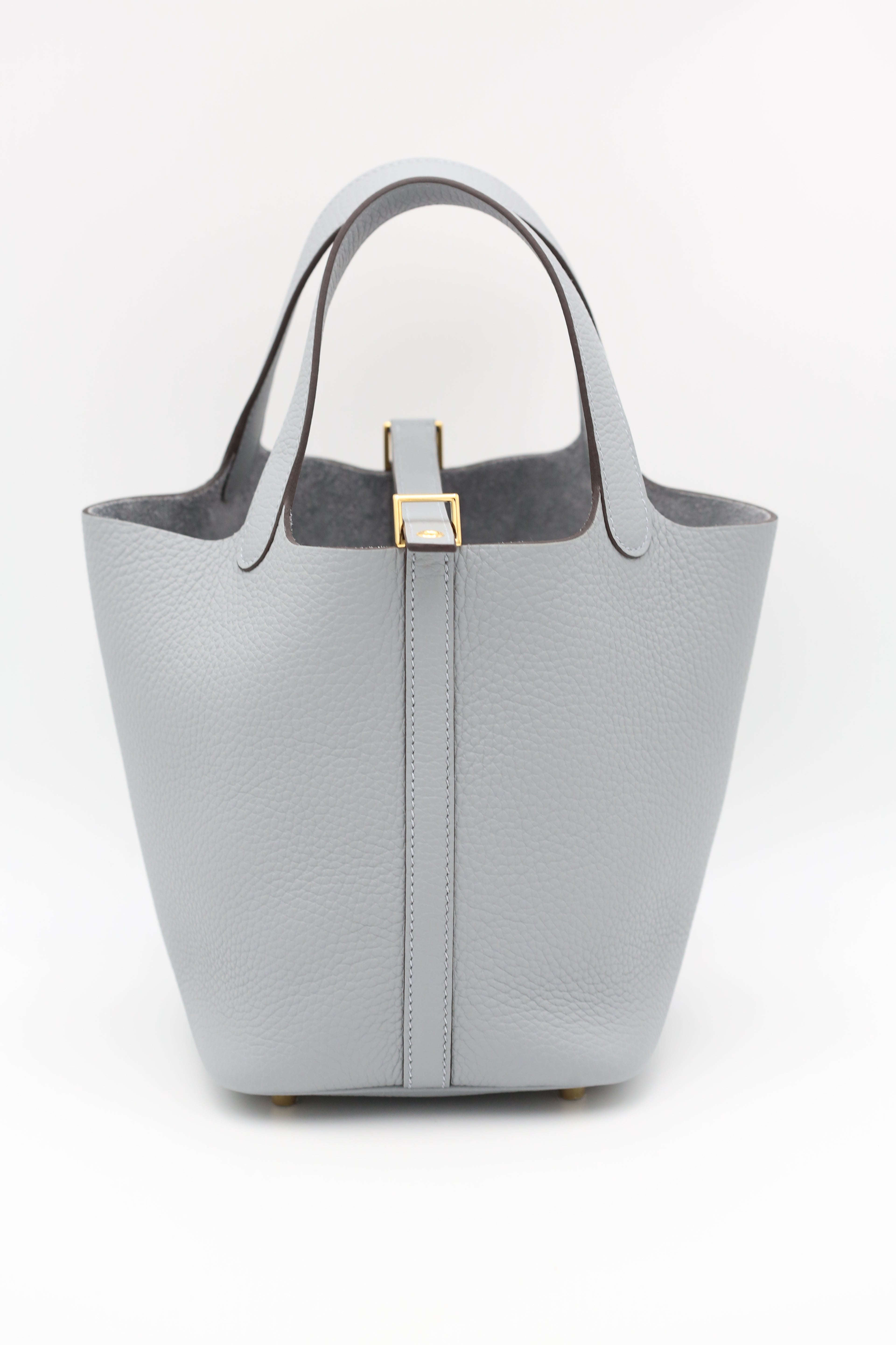 HERMÈS Picotin 18 Gris Pantin