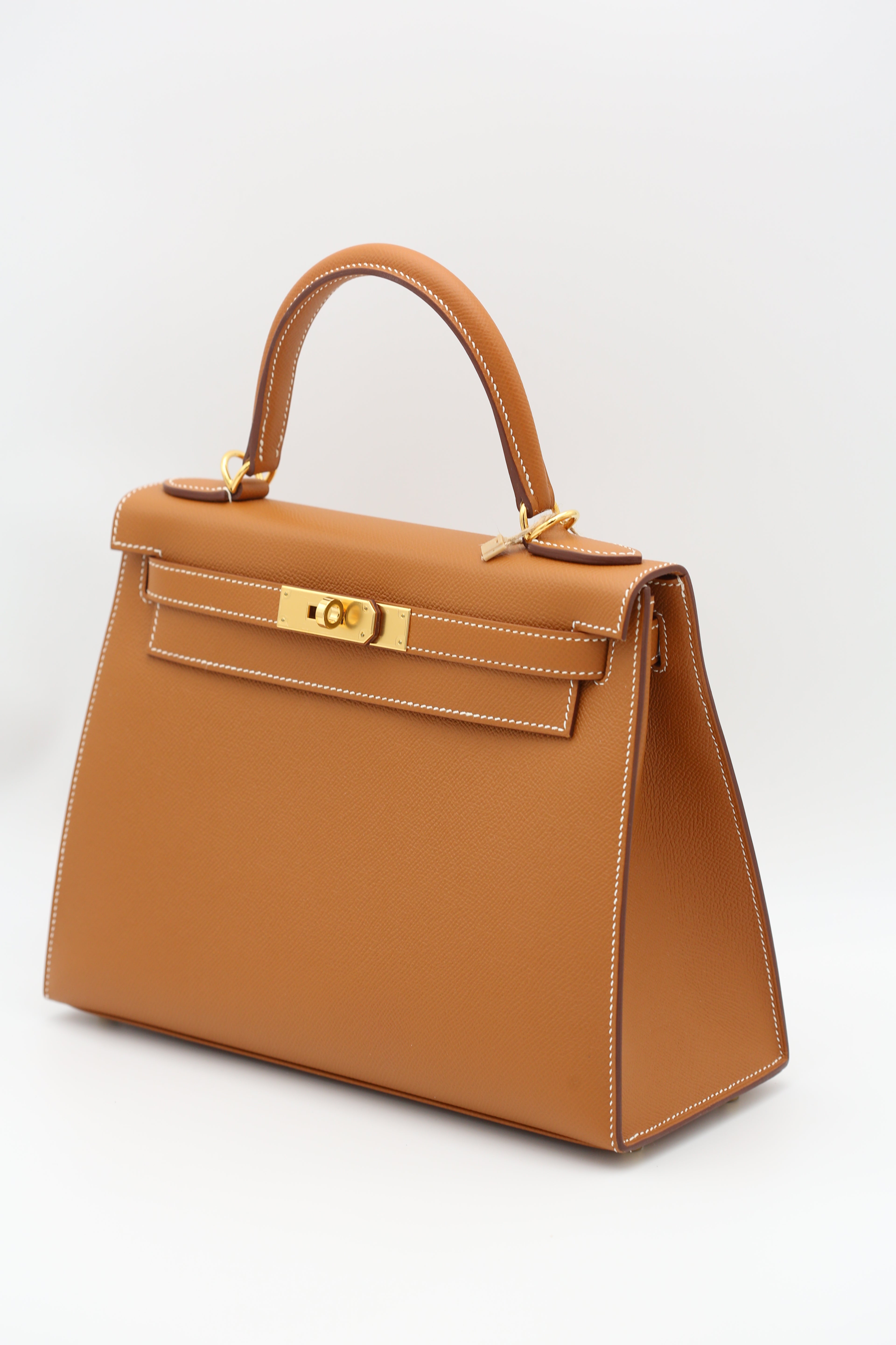 HERMÈS KELLY28 GOLD EPSOM