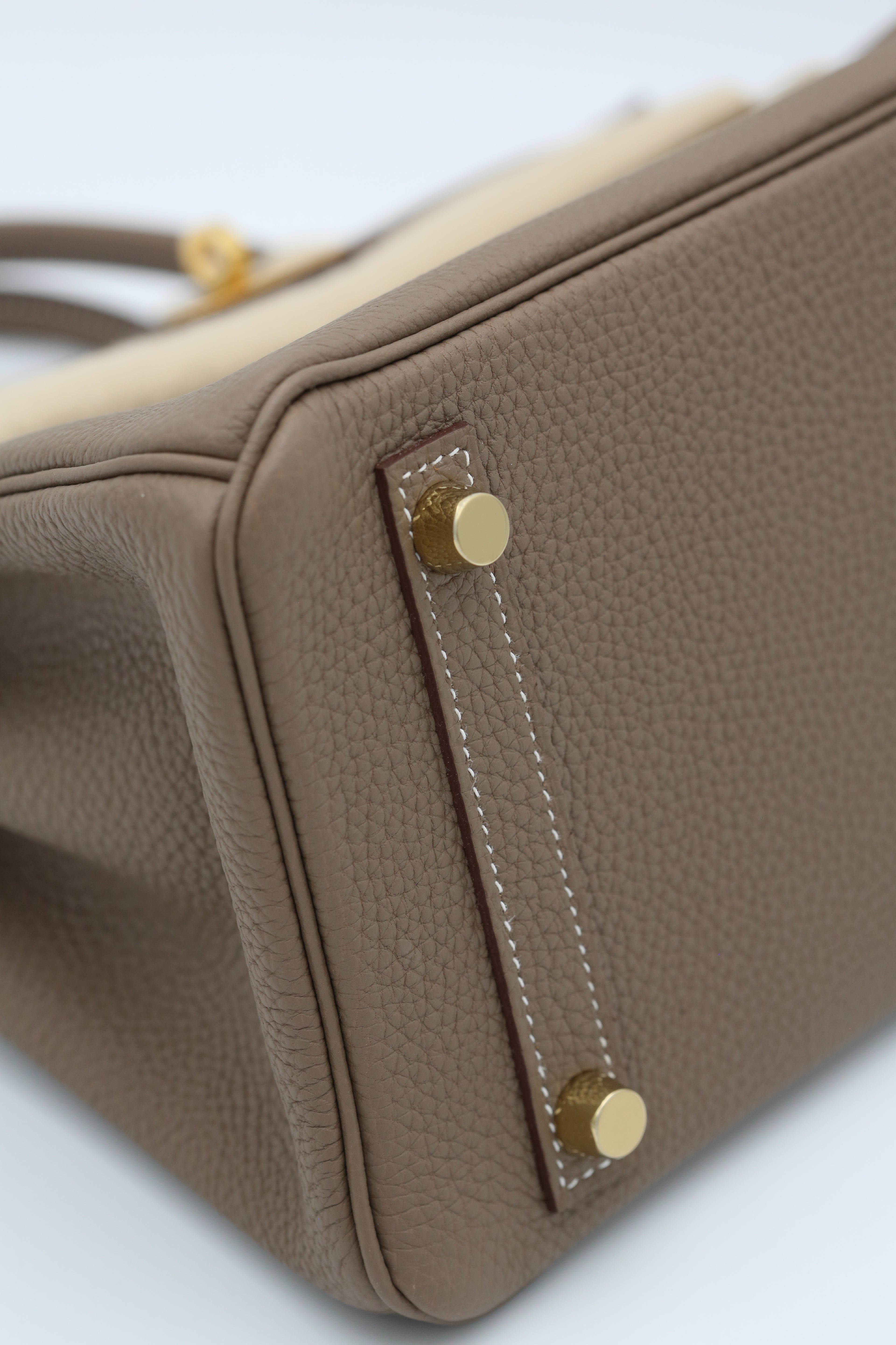 HERMÈS BIRKIN25 ETOUPE GOLD