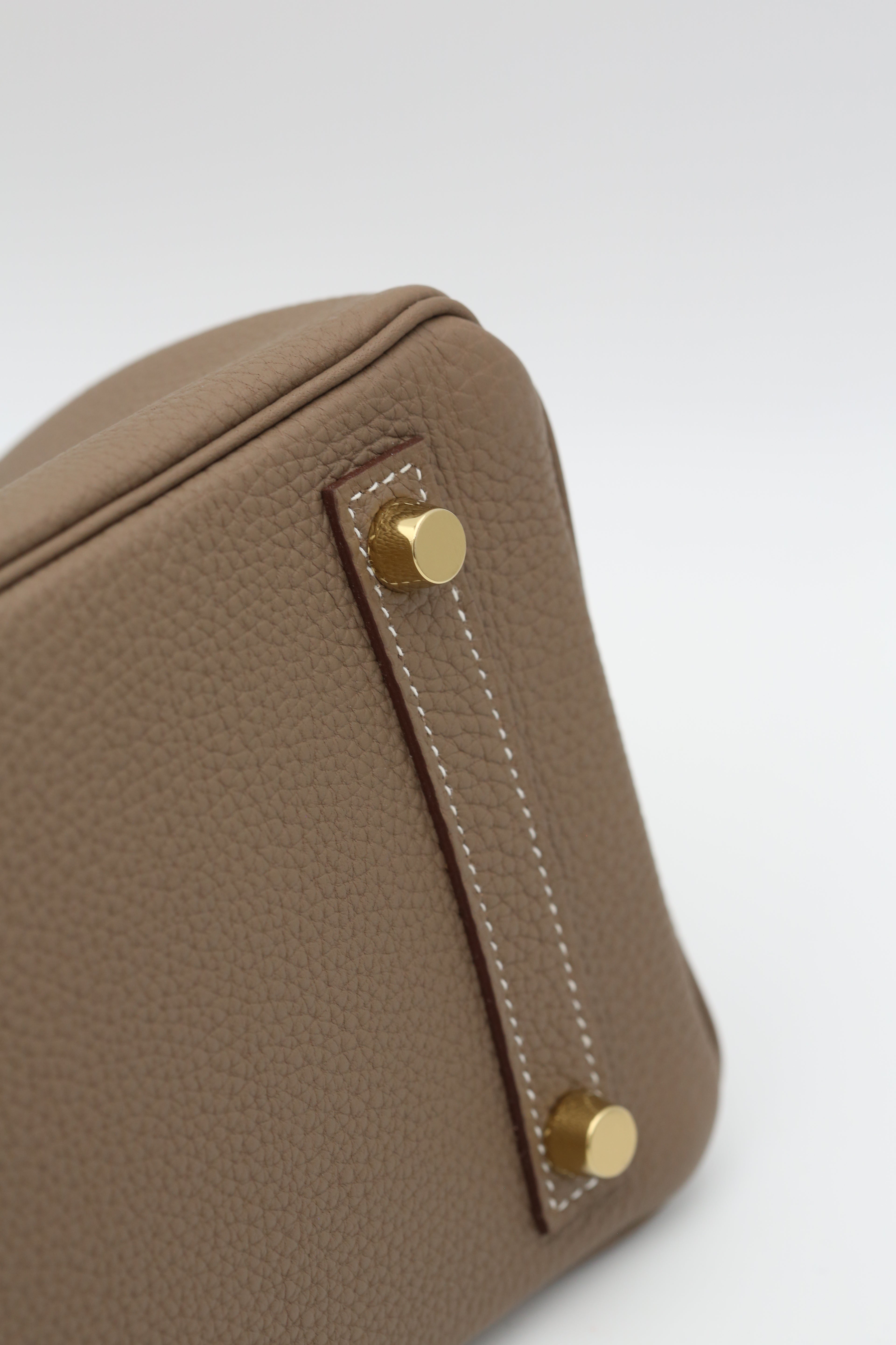 HERMÈS BIRKIN25 ETOUPE GOLD