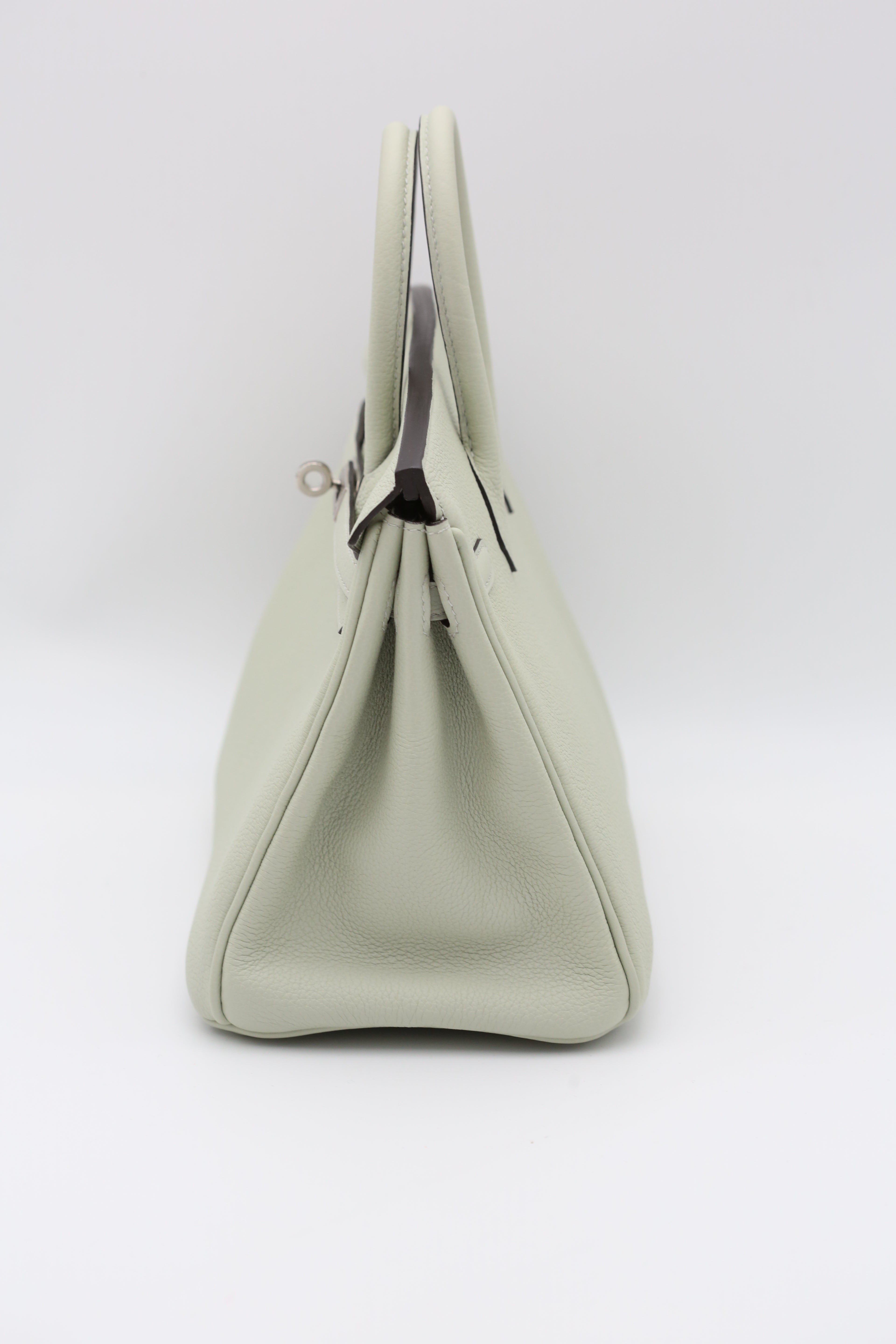 HERMÈS BIRKIN25 GRIS NEVE