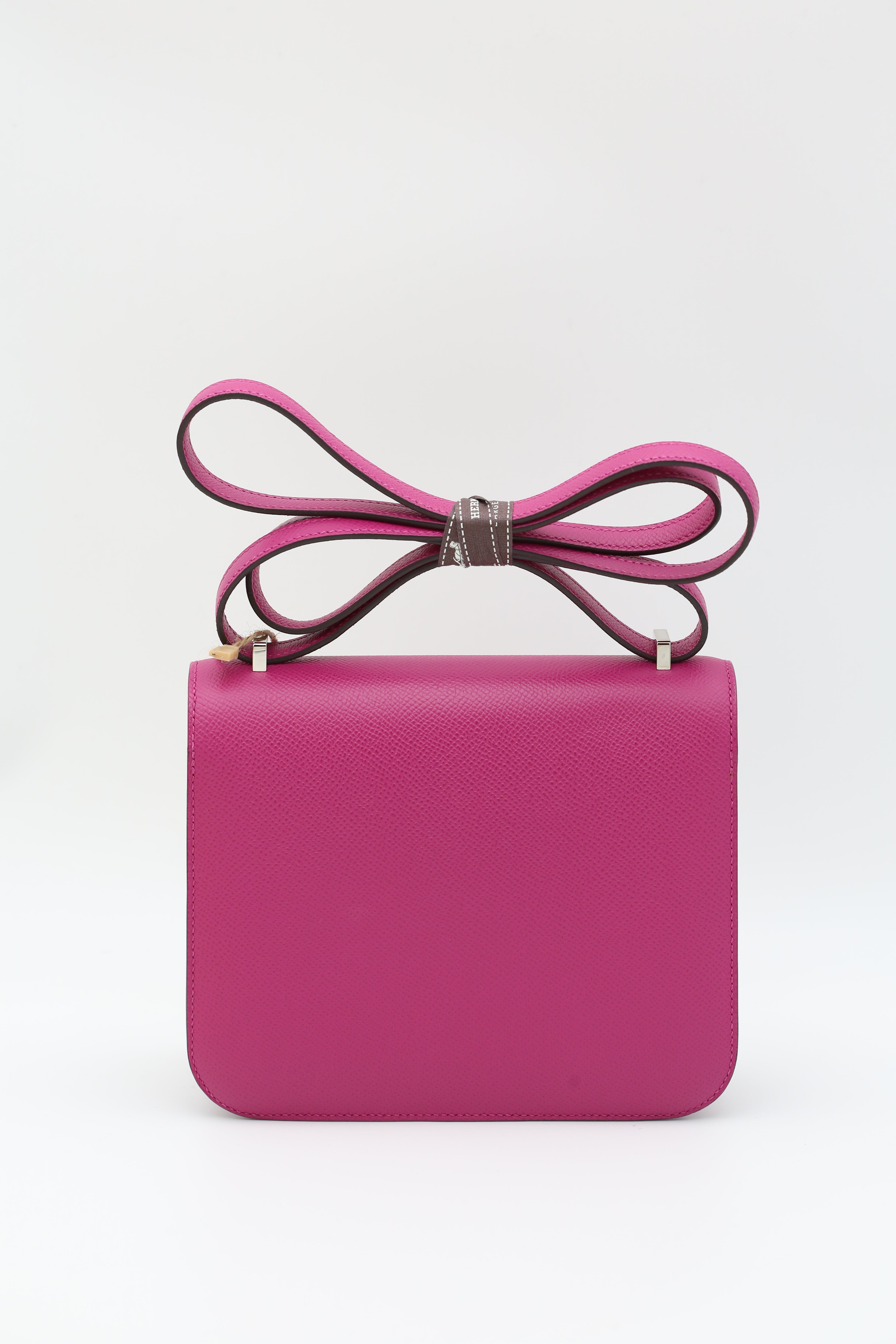HERMÈS CONSTANCE18 ROSE POURPRE EPSOM C STAMP