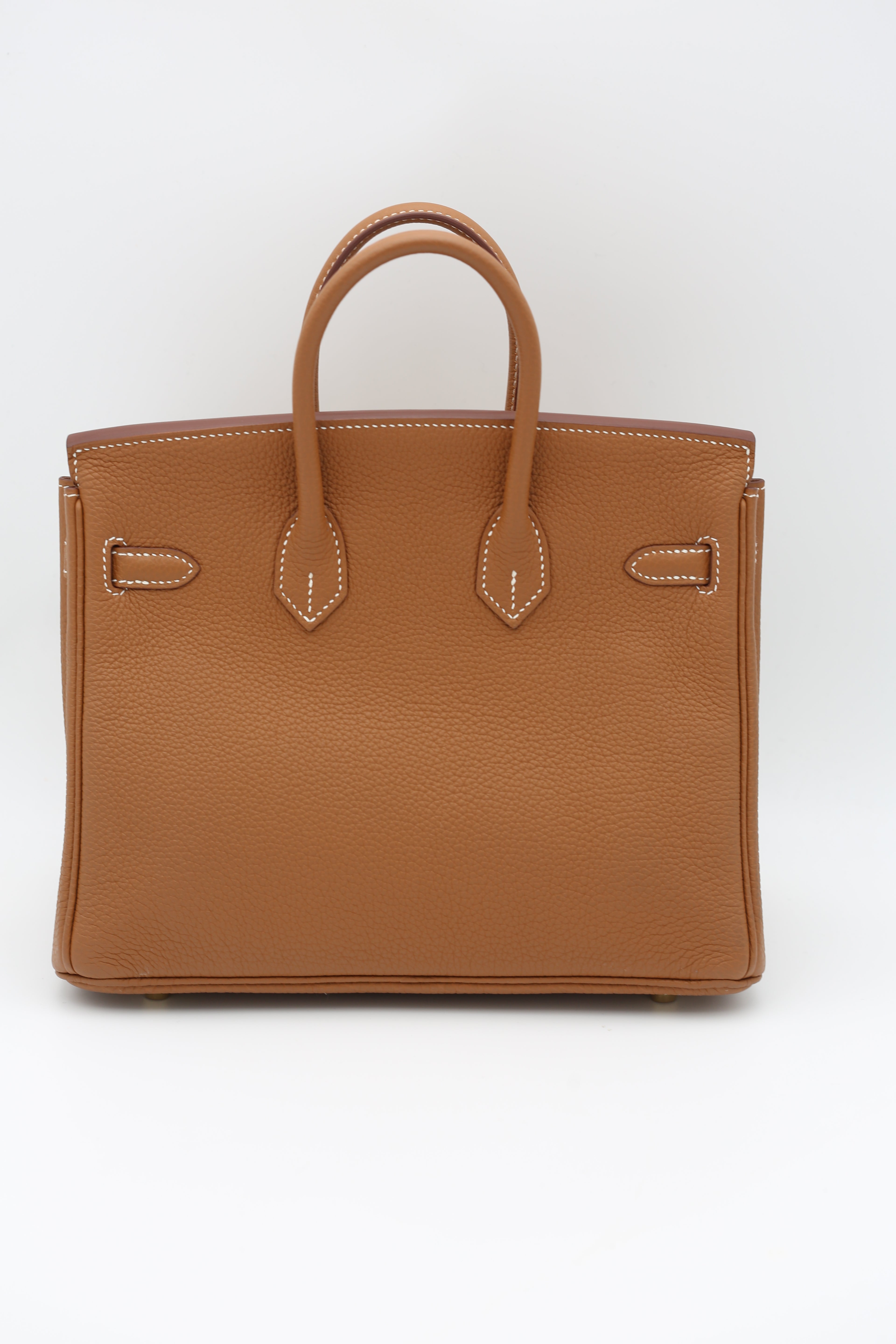HERMÈS BIRKIN25 GOLD TOGO Z STAMP