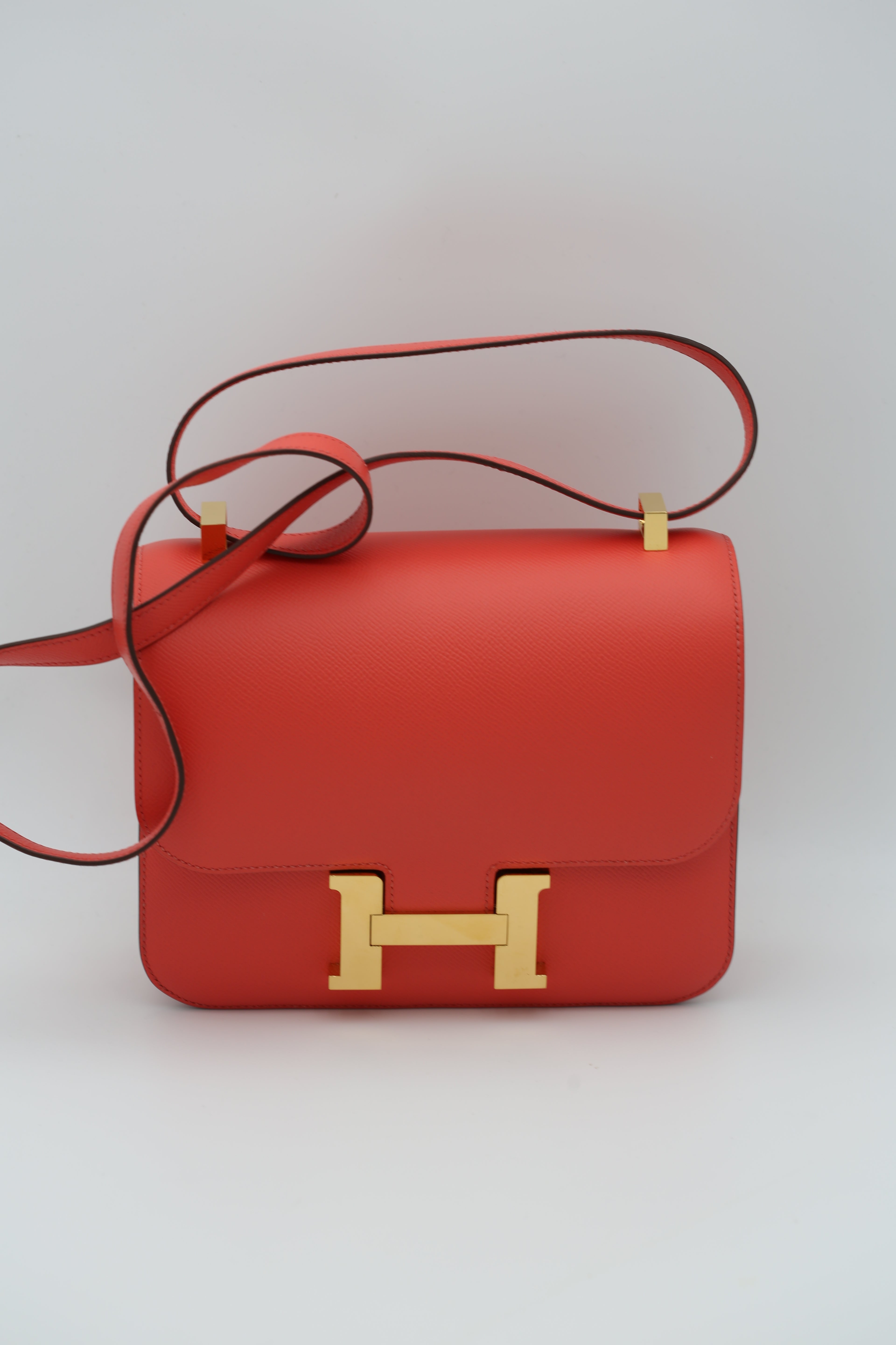 HERMÈS CONSTANCE24 ROSE PINK EPSOM X STAMP