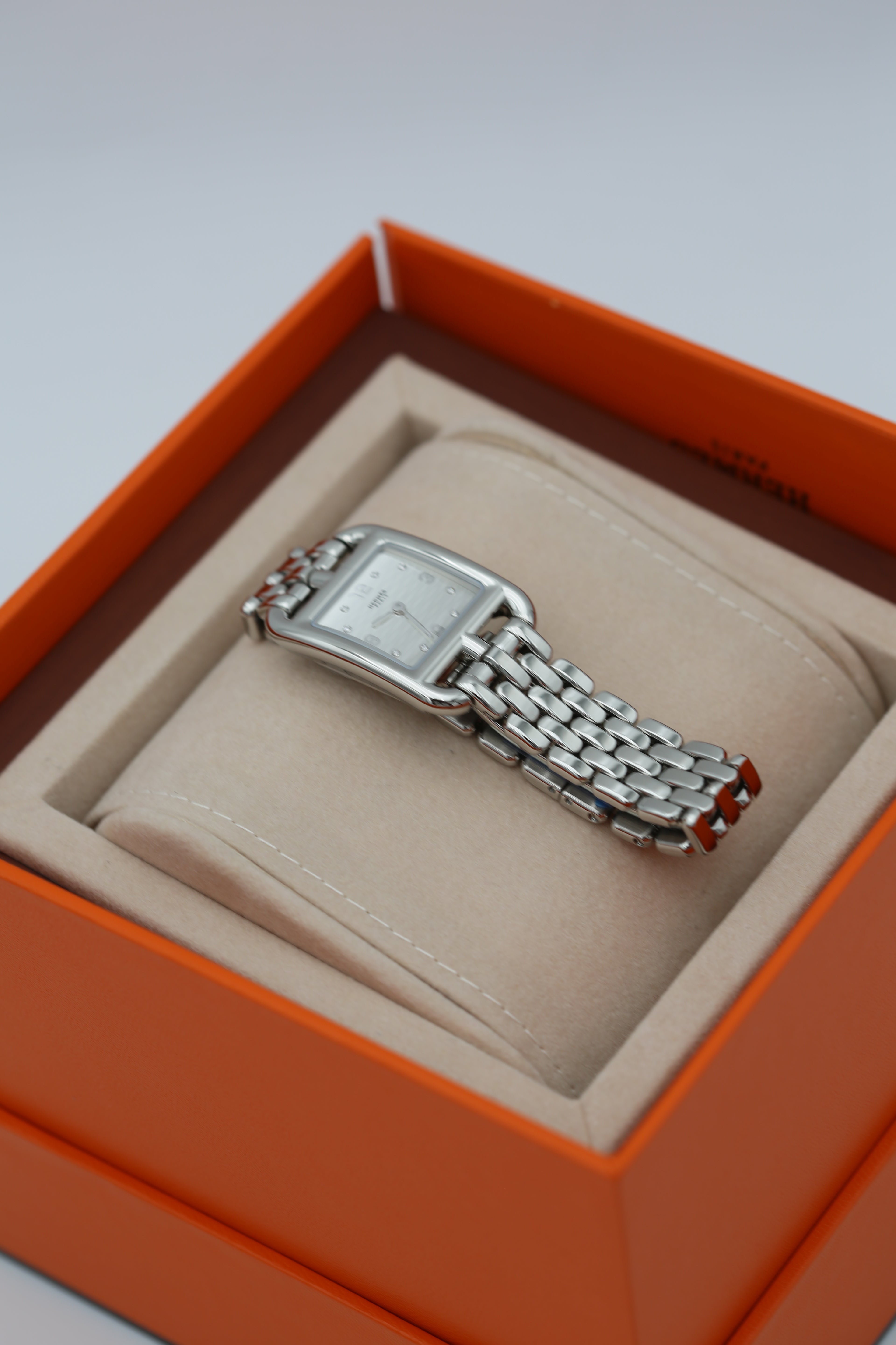 HERMÈS WATCH WHITE GOLD WITH DIAMONDS
