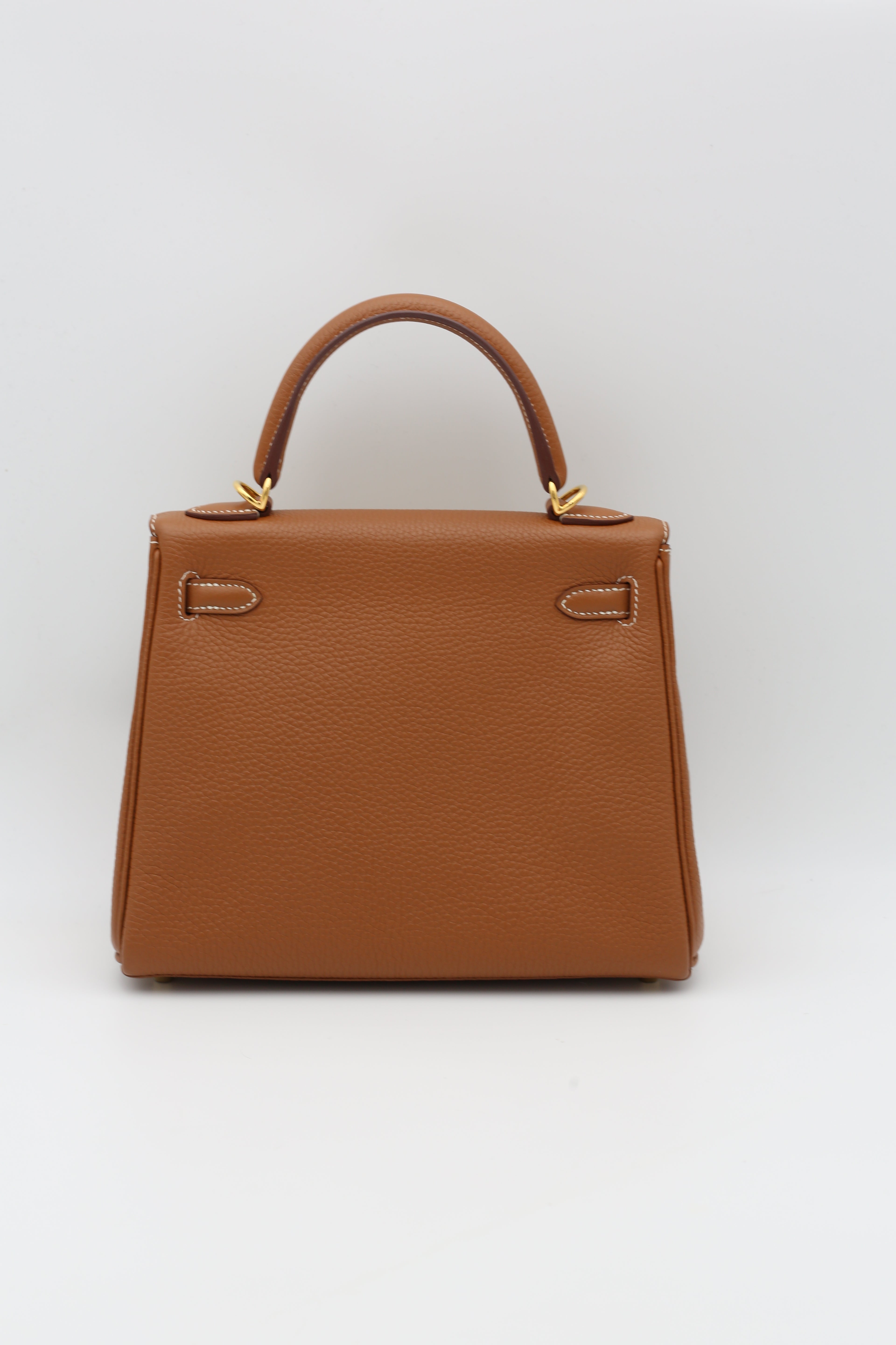 HERMÈS KELLY25 GOLD TOGO GOLD HARDWARE Z STAMP