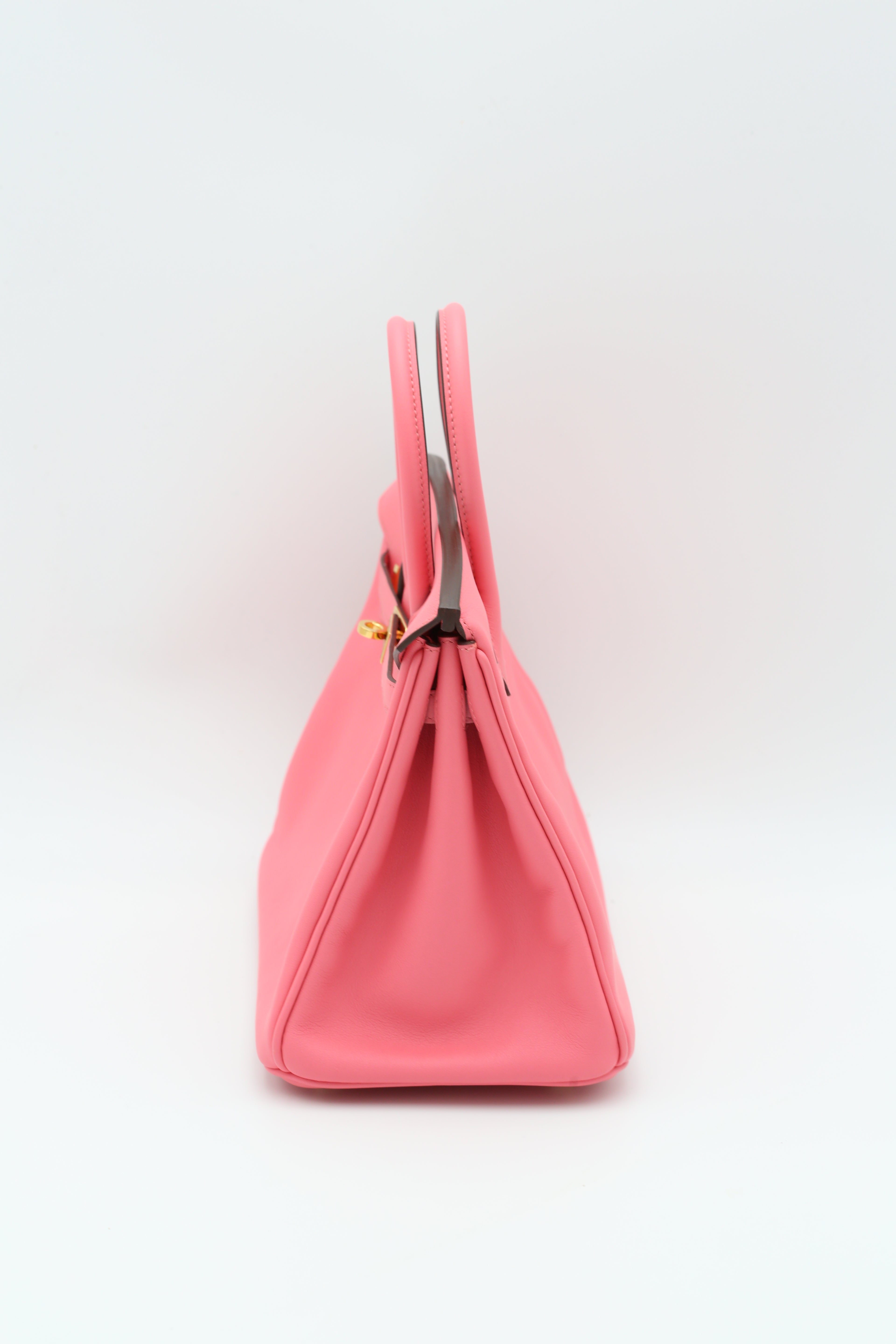 HERMÈS BIRKIN25 ROSE LIPSTICK SWIFT GOLD HARDWARE A STAMP