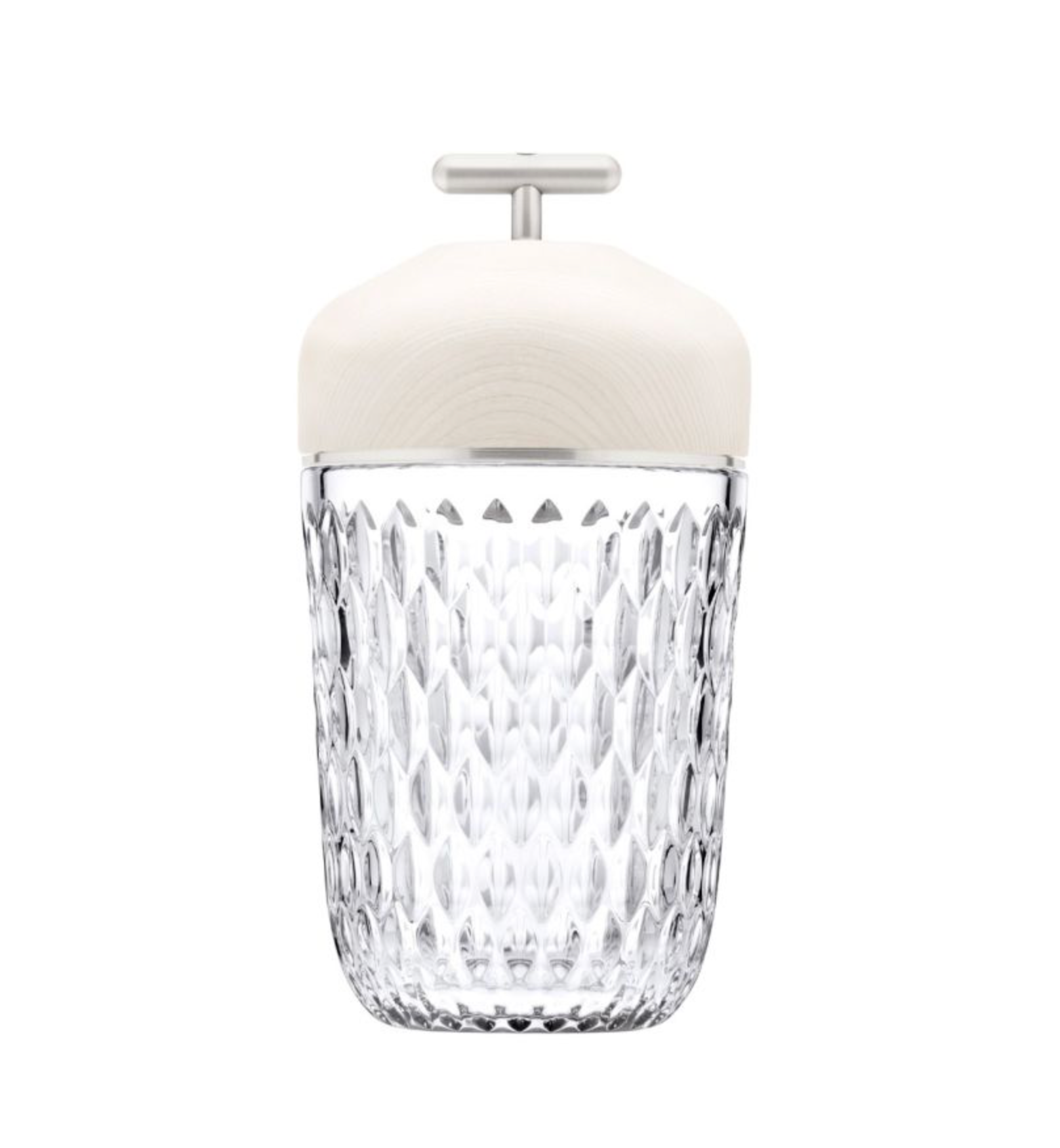 ST LOUIS FOLIA WHITE WOOD PORTABLE LAMP