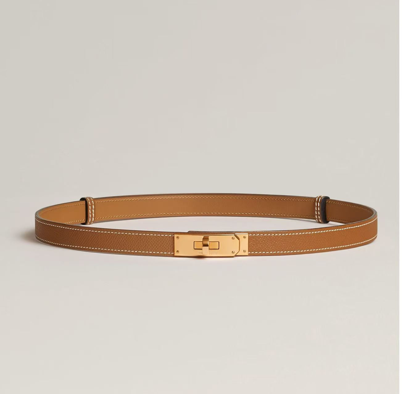 HERMÈS KELLY18 BELT GOLD EPSOM GOLD HARDWARE