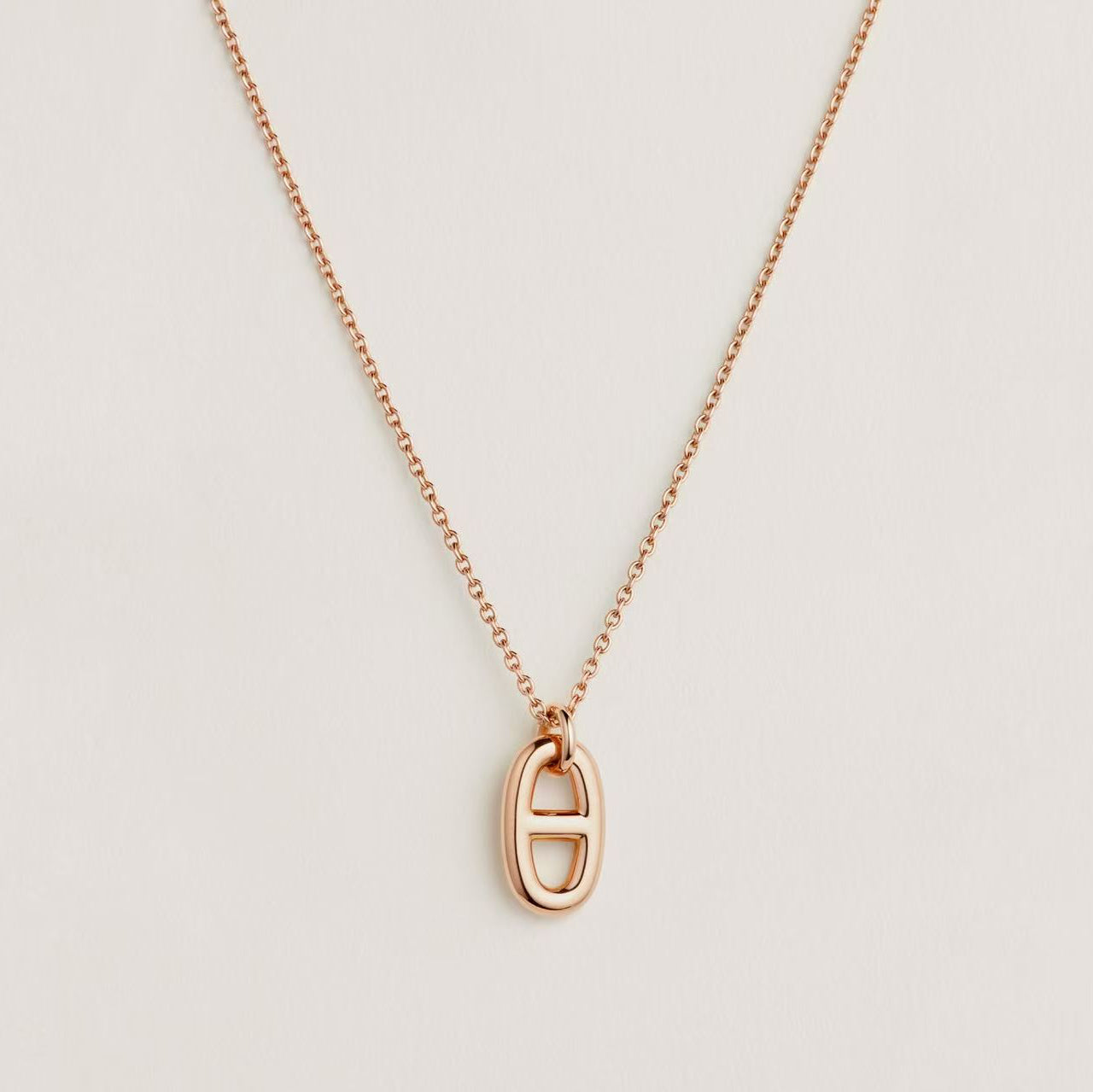 HERMÈS FARANDOLE PENDANT SMALL ROSE GOLD