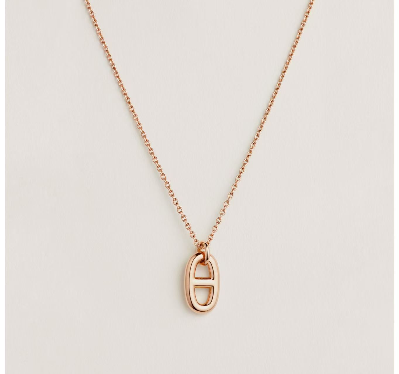 HERMÈS FARANDOLE PENDANT SMALL ROSE GOLD