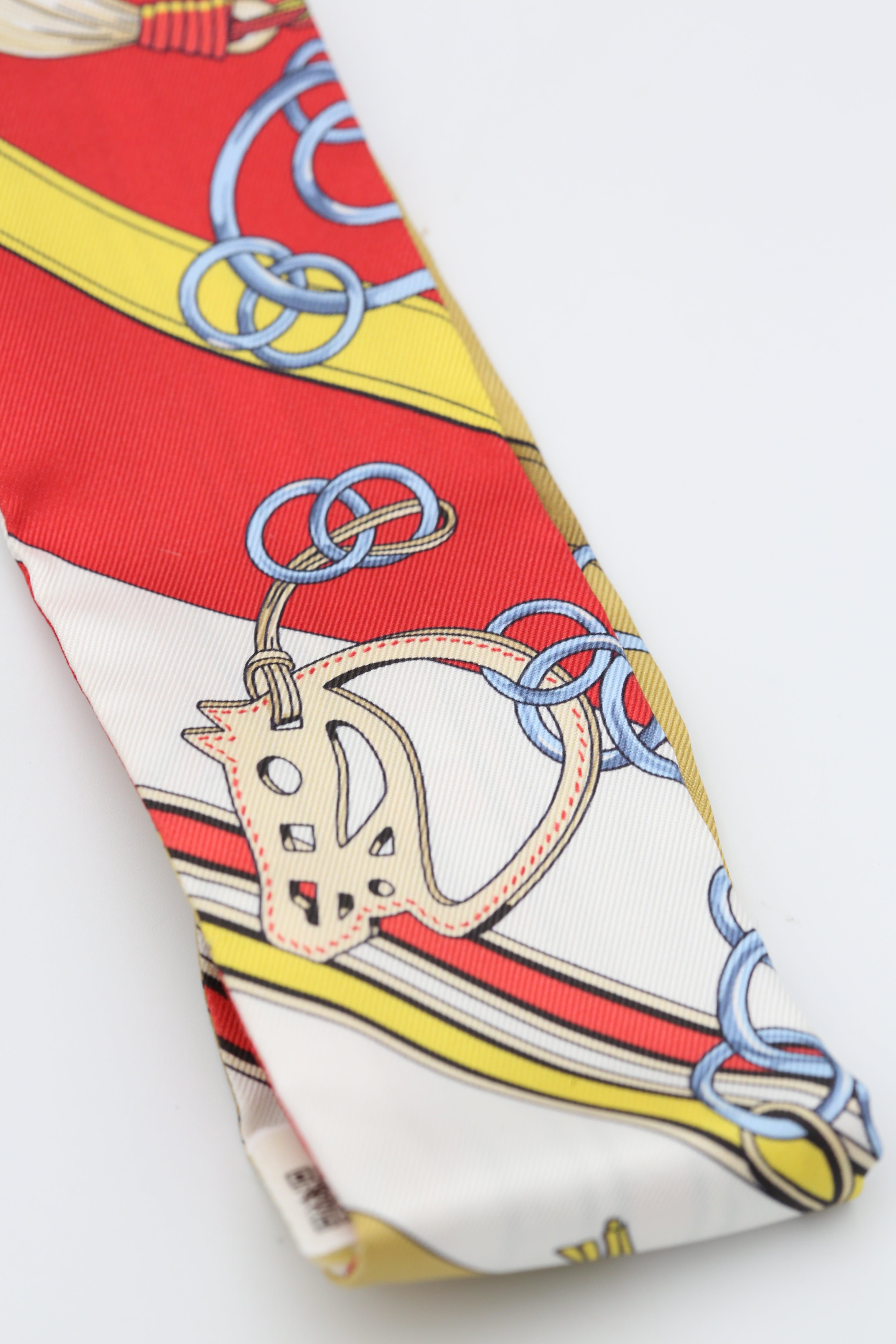 HERMÈS TWILLY BEIGE ROUGE JAUNE