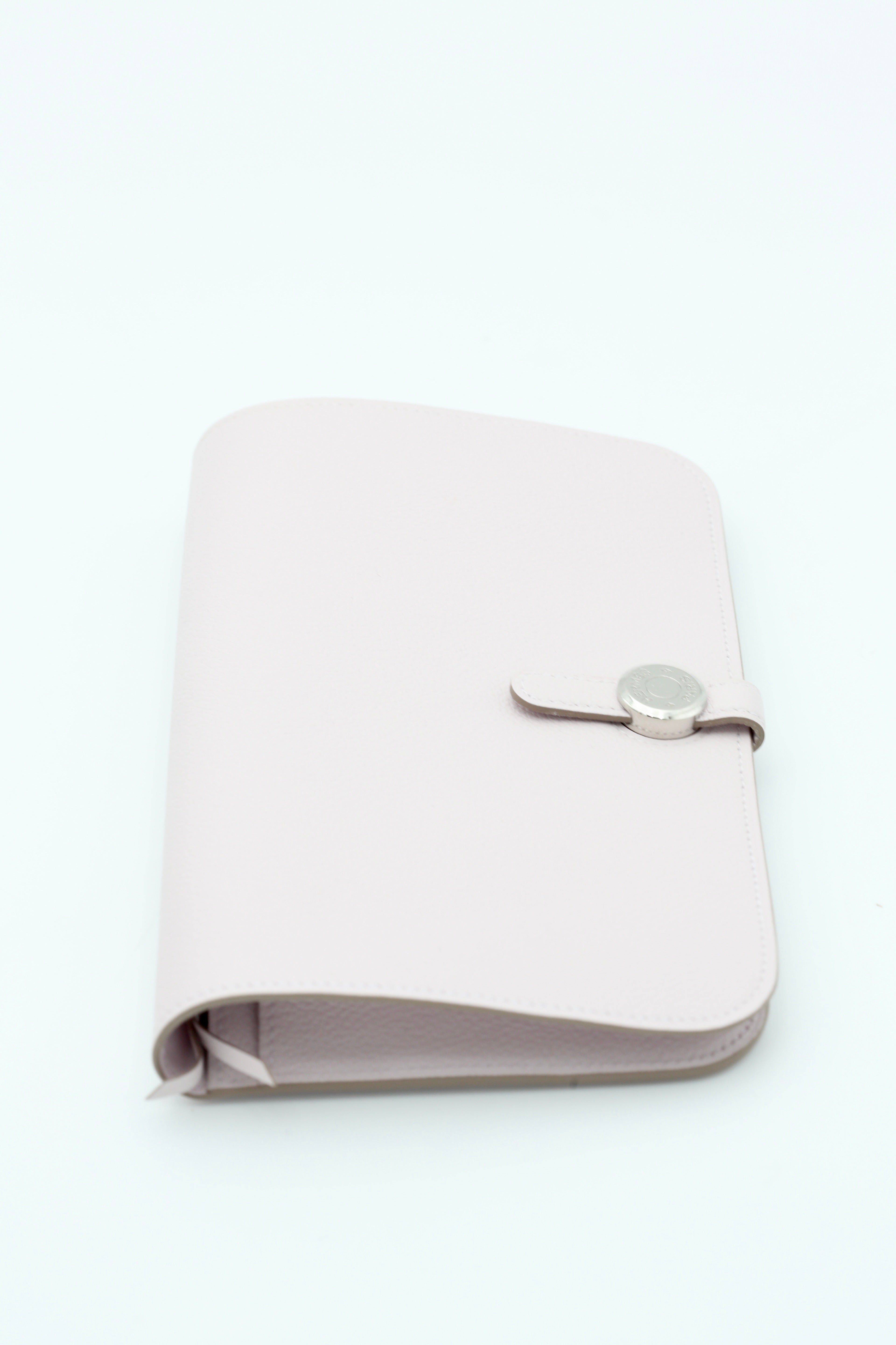 HERMÈS R.M.S. TOUTENMAIN WALLET MAUVE PALE SIZE 38