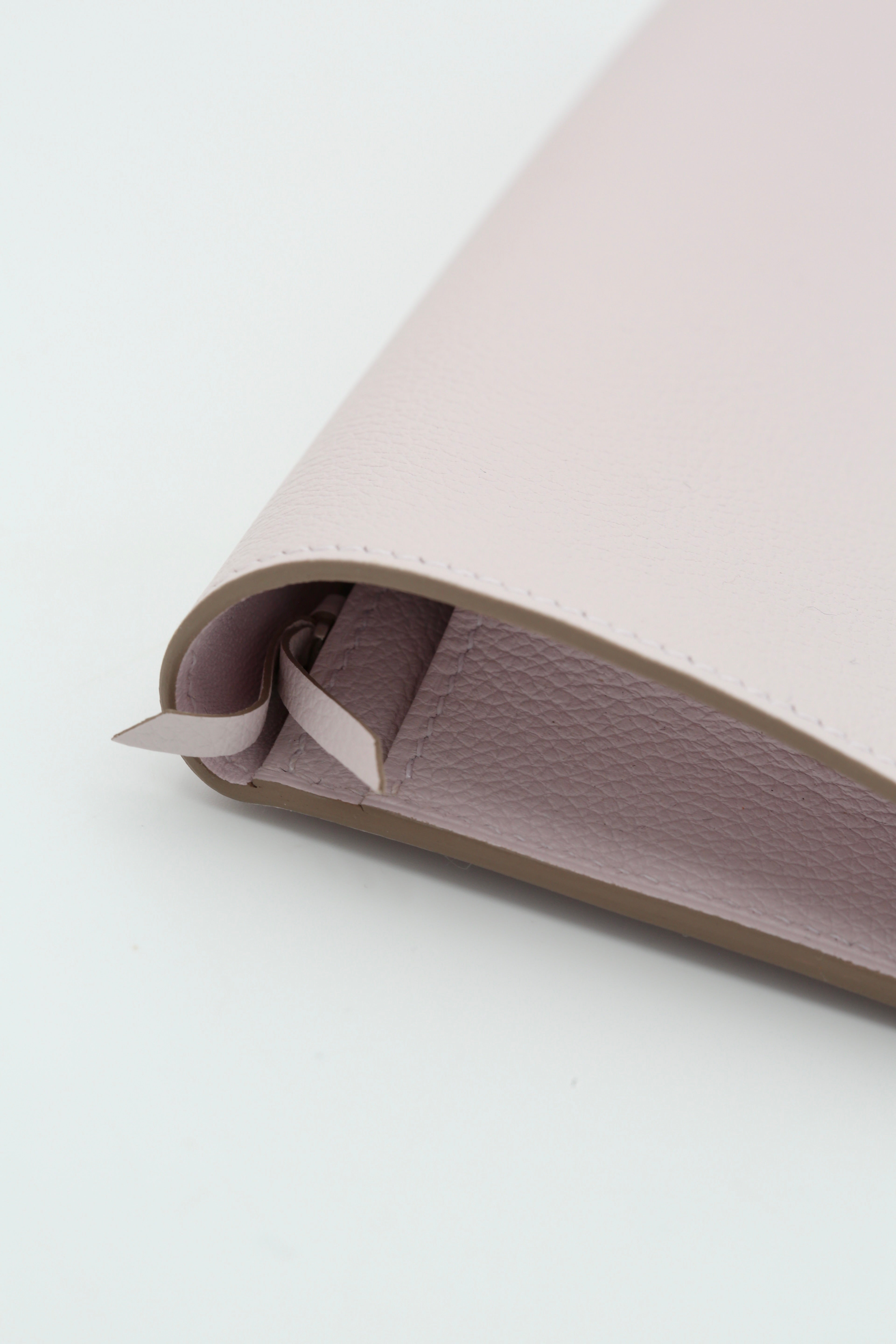 HERMÈS R.M.S. TOUTENMAIN WALLET MAUVE PALE SIZE 38