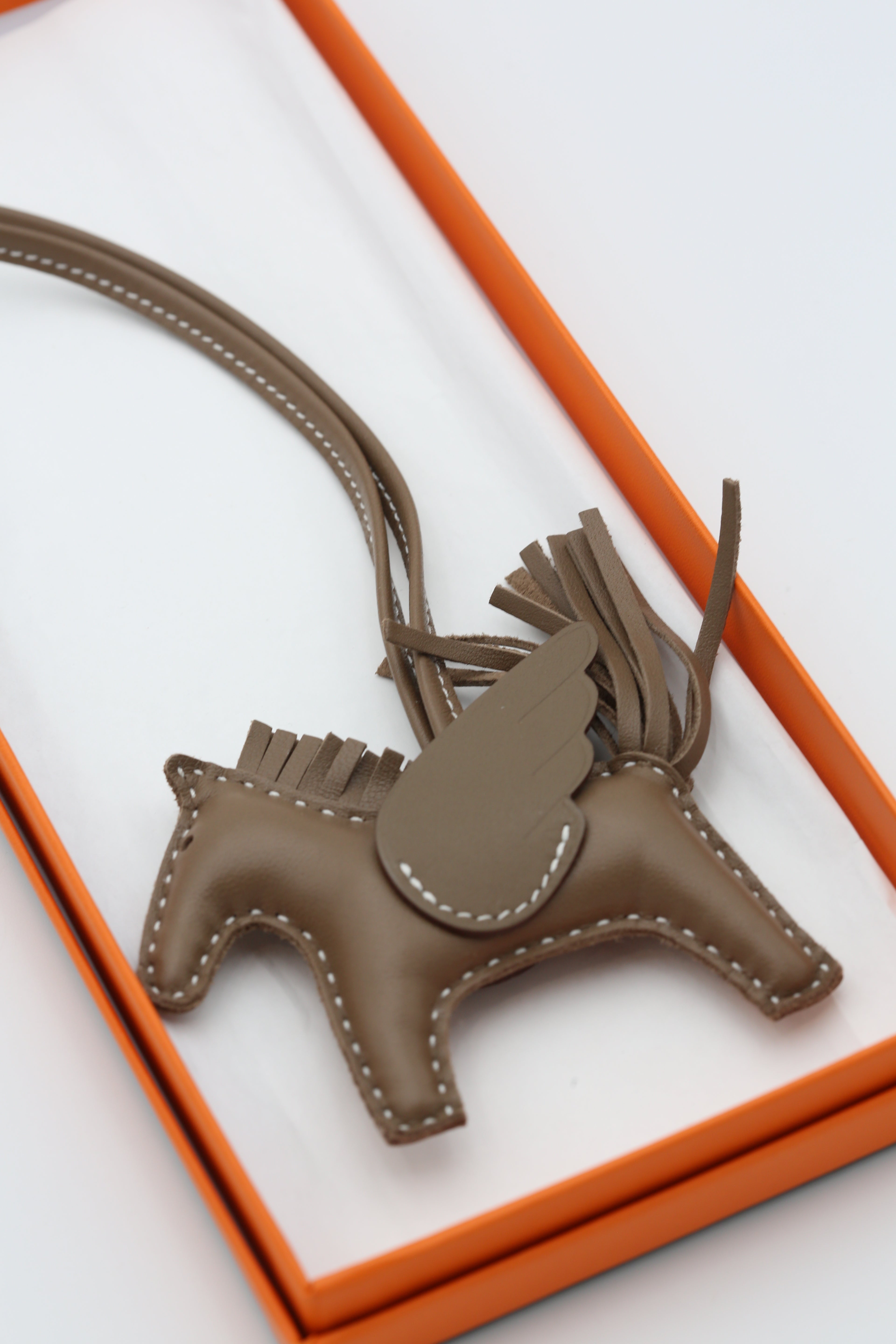 HERMÈS RODEO PEGASE PM CHARM ETOUPE