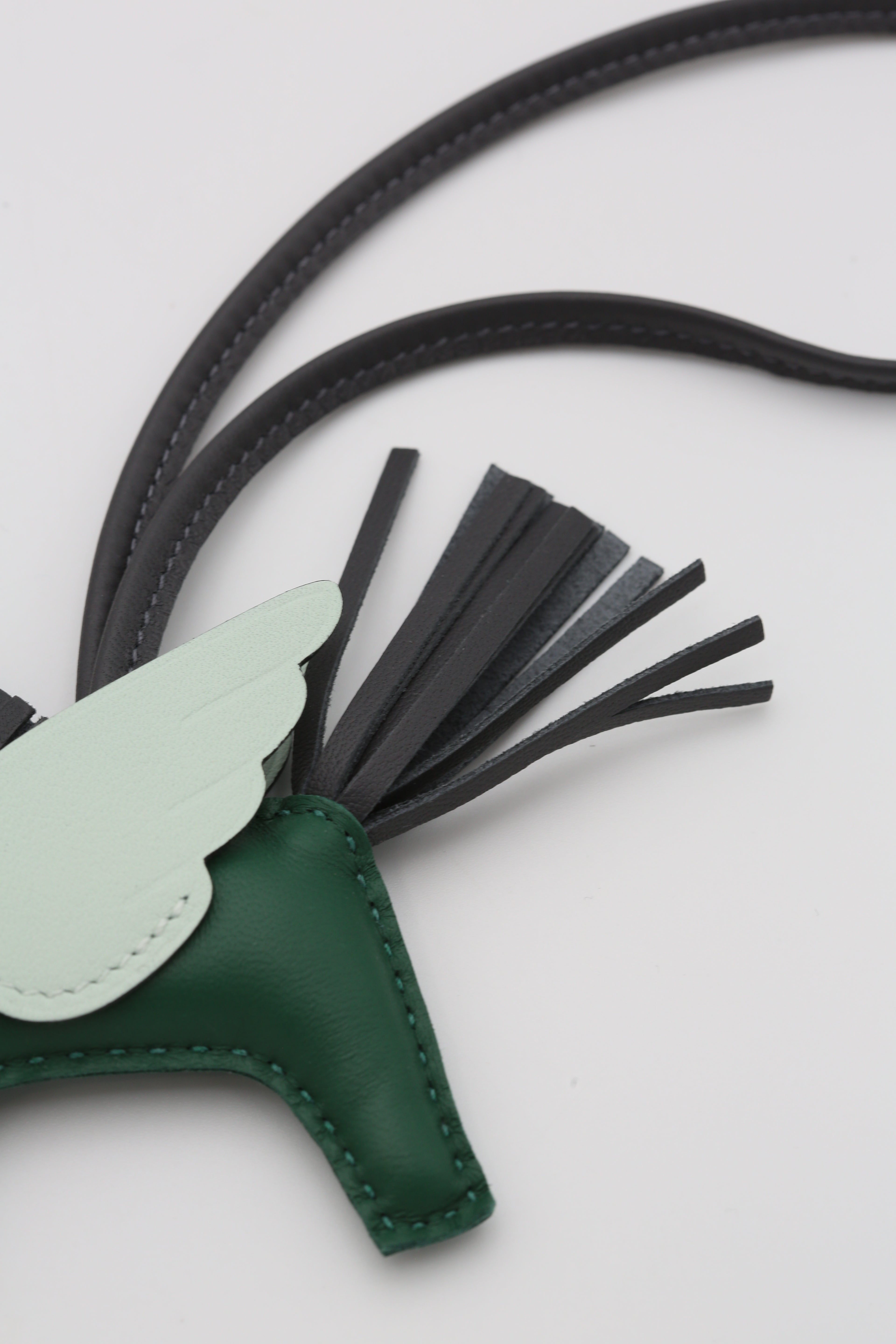 HERMÈS RODEO PEGASE PM CHARM GRIS/VERT