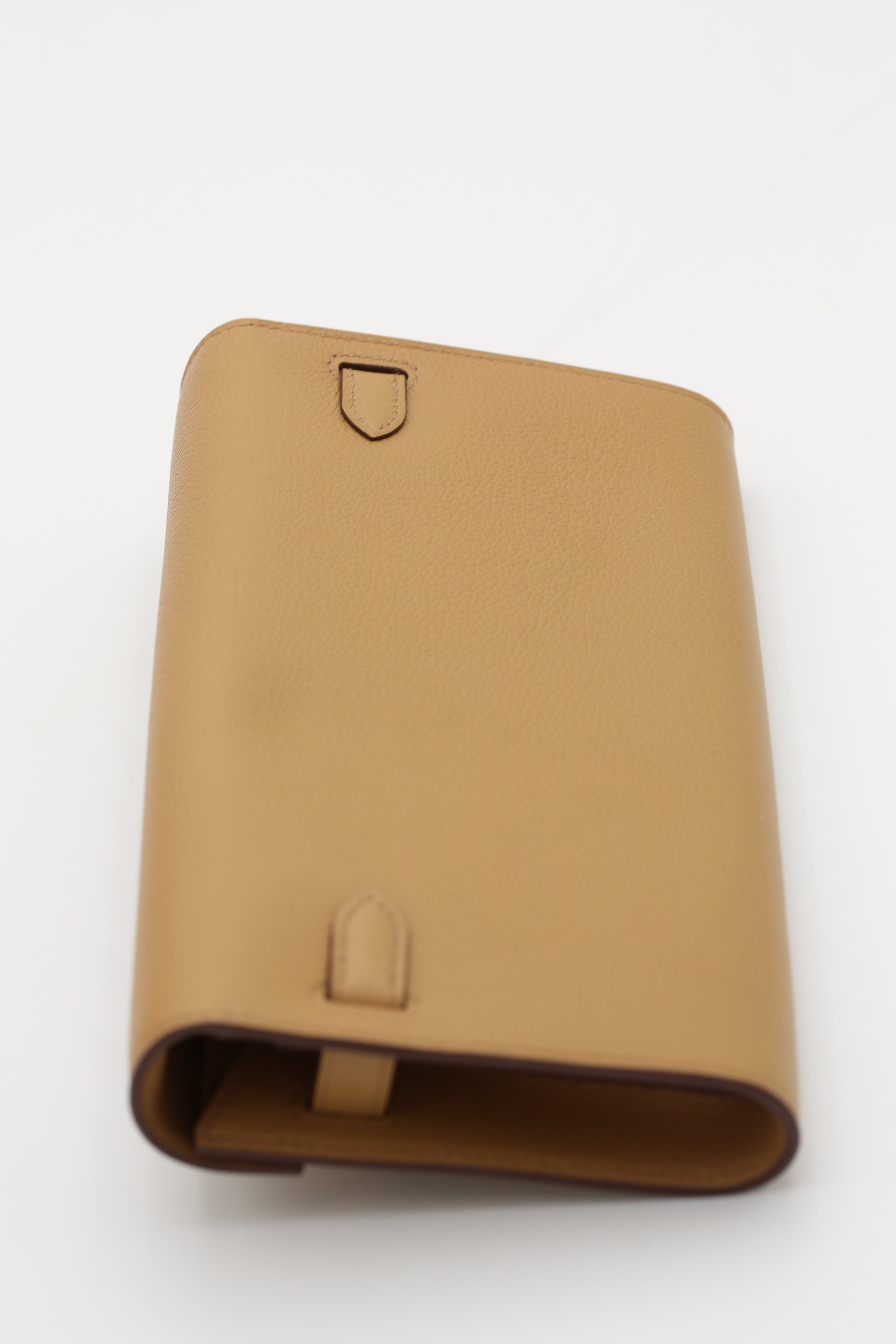 HERMÈS KELLY TO GO WALLET BISCUIT EPSOM G STAMP