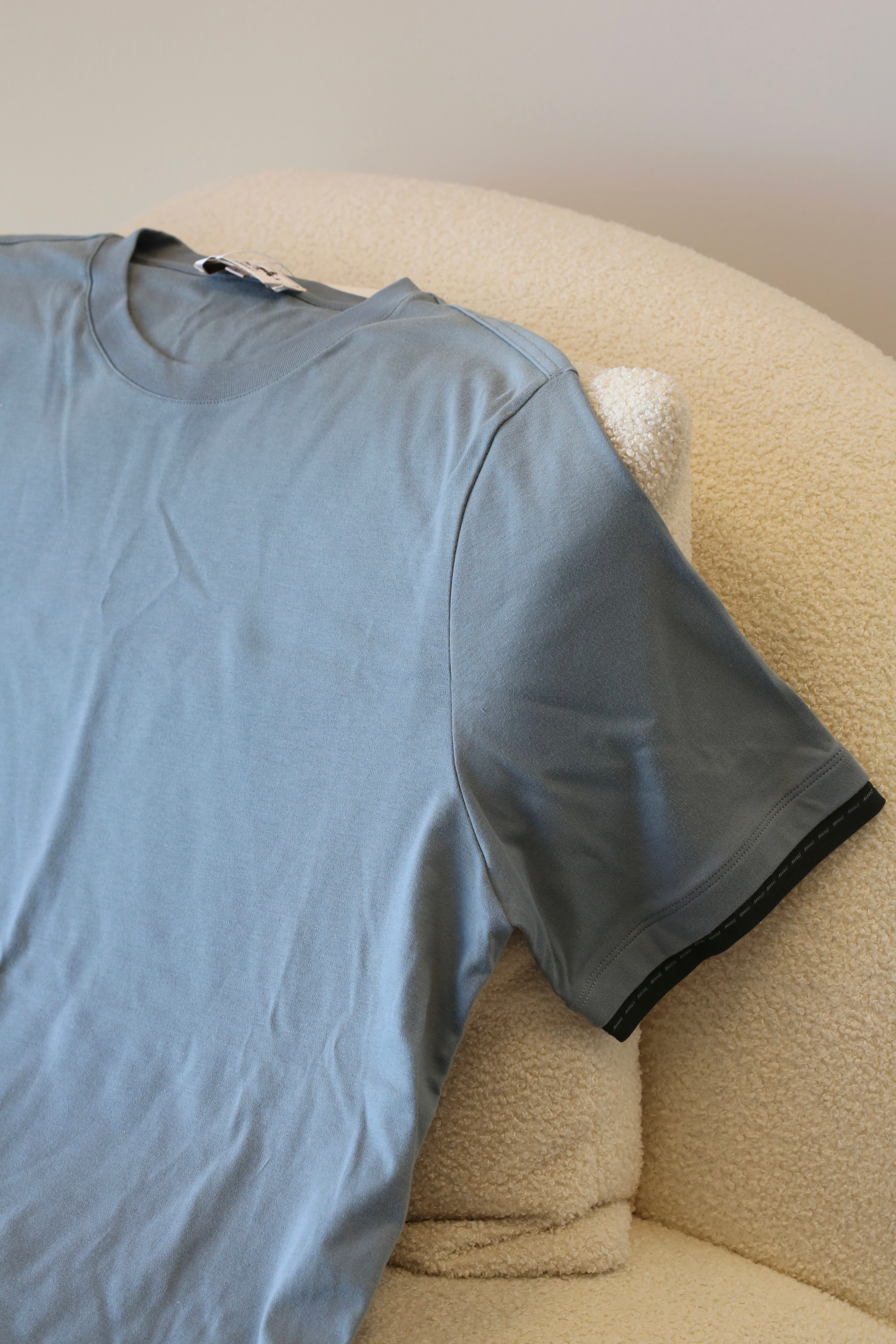HERMÈS T-SHIRT BLEU SIZE M