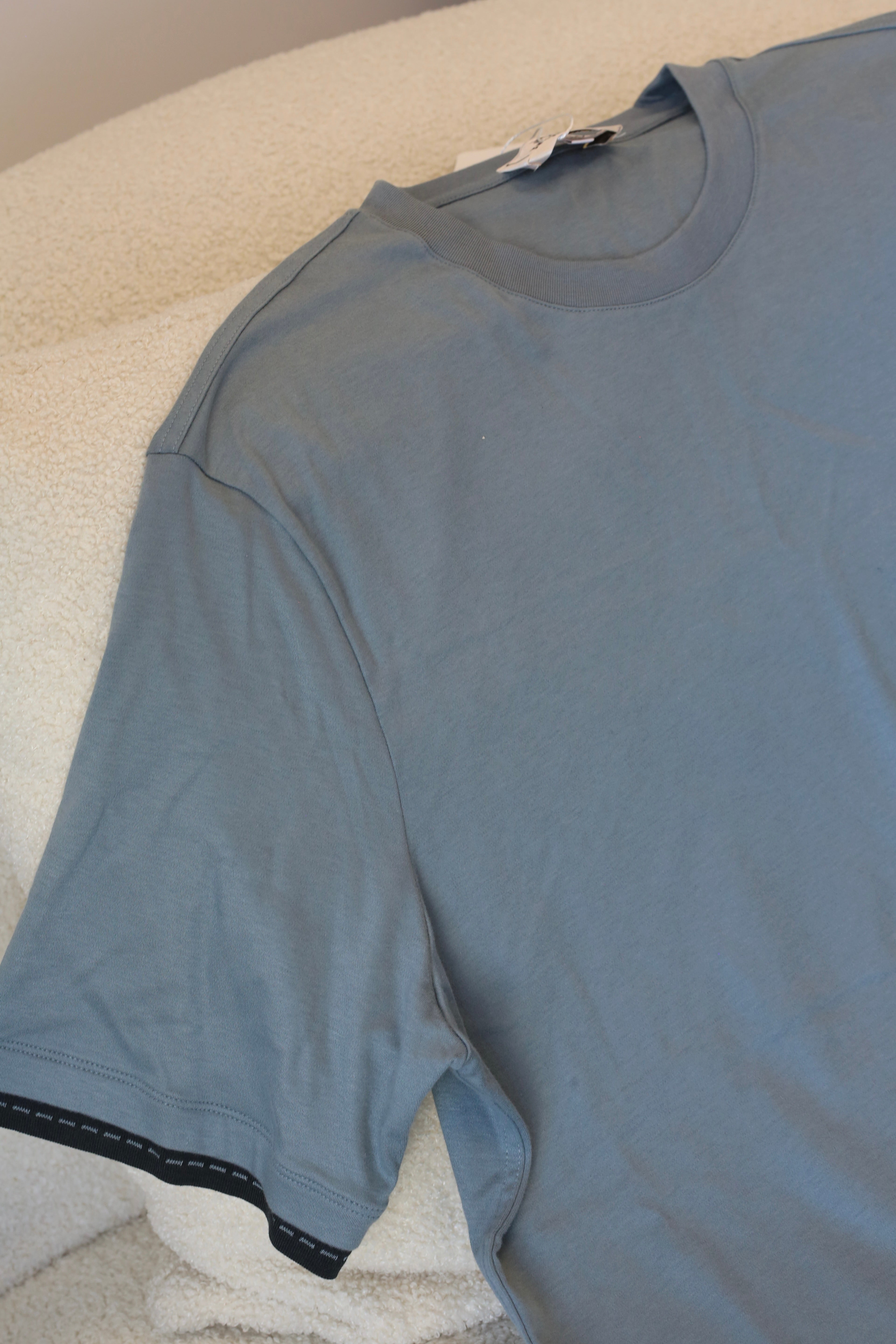 HERMÈS T-SHIRT BLEU SIZE M