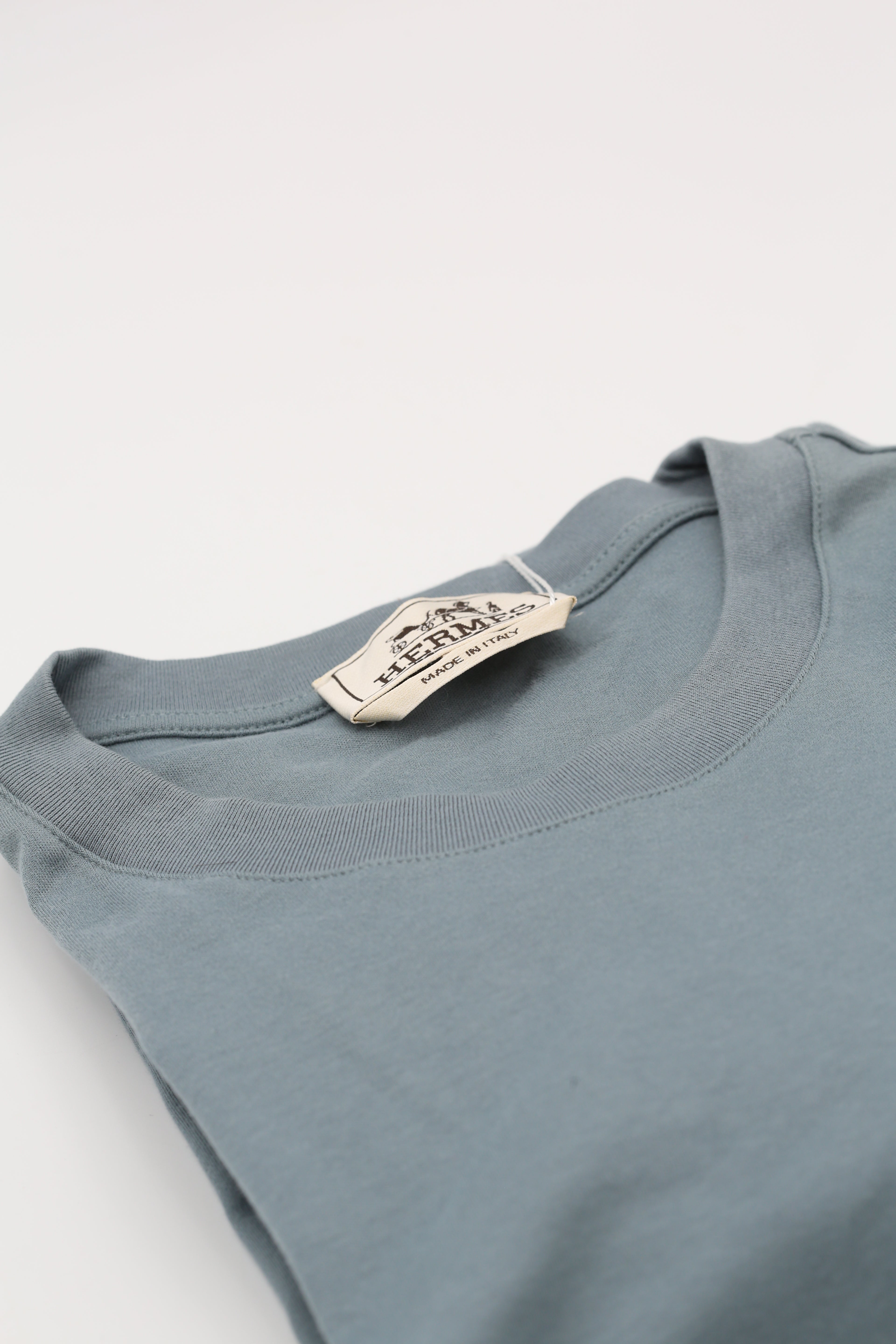 HERMÈS T-SHIRT BLEU SIZE M