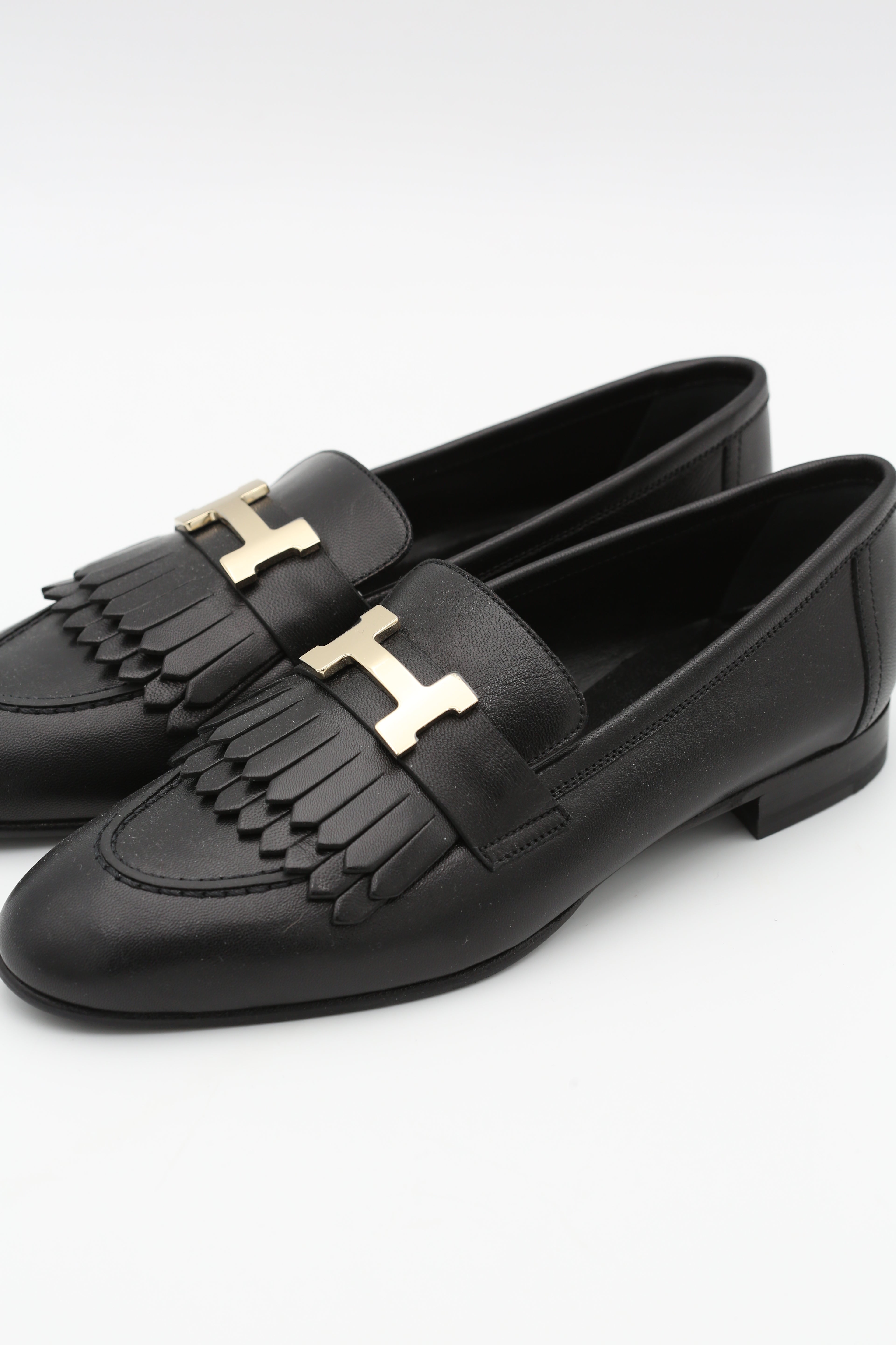 HERMÈS ROYAL LOAFER NOIR SIZE 36