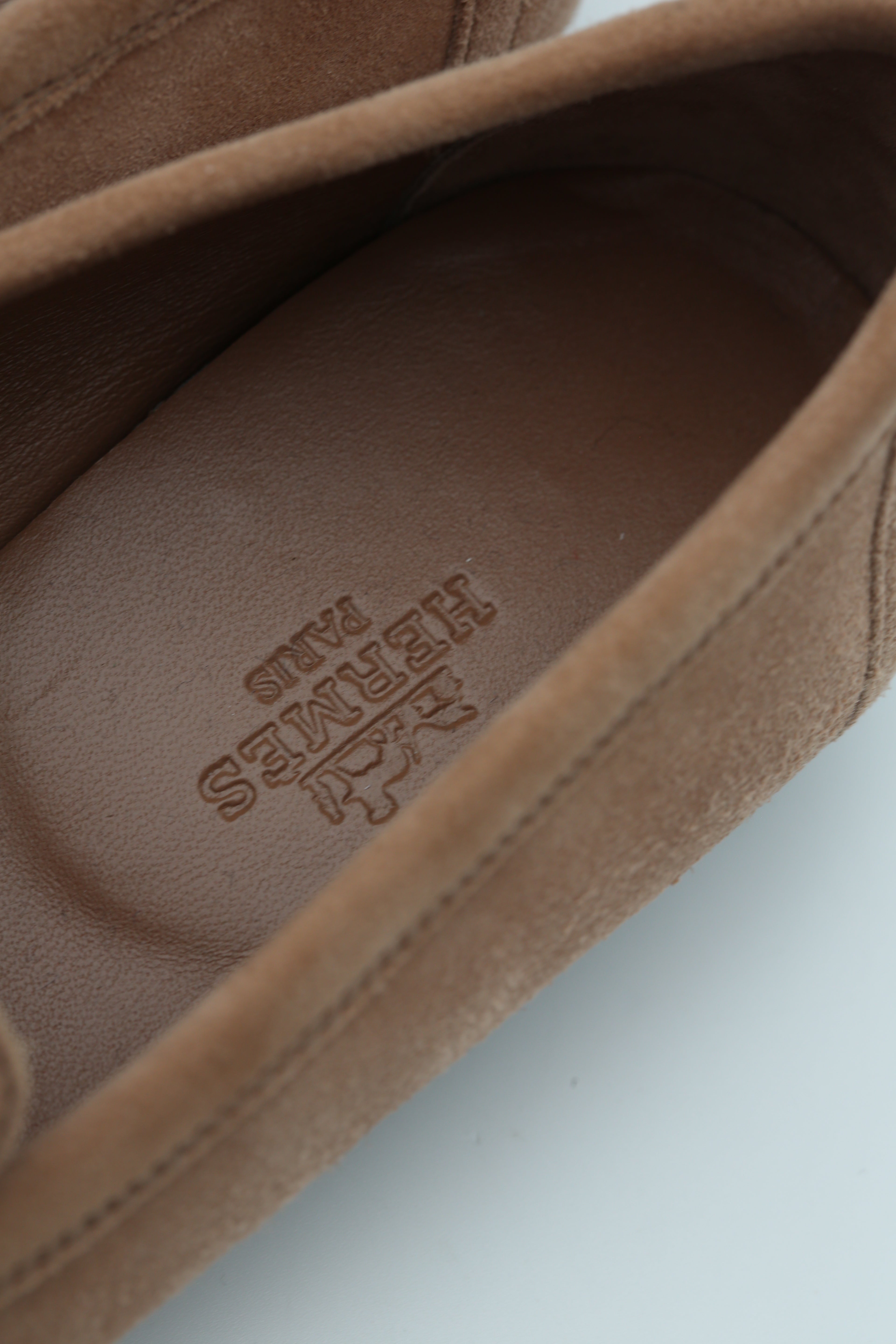 HERMÈS PARIS LOAFER ROSE SIZE 36.5