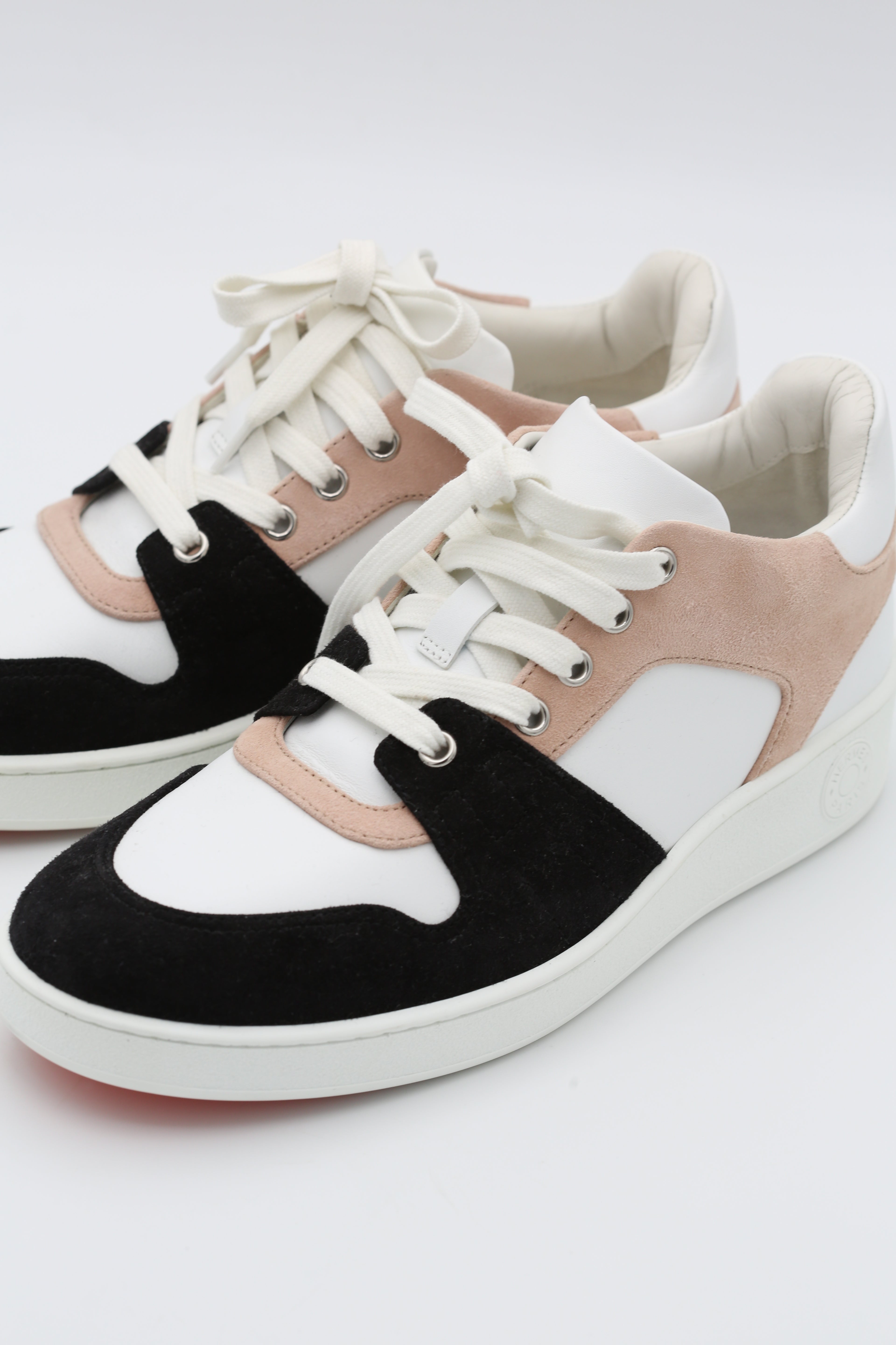 HERMÈS SNEAKER PINK/WHITE/BLACK SIZE 38