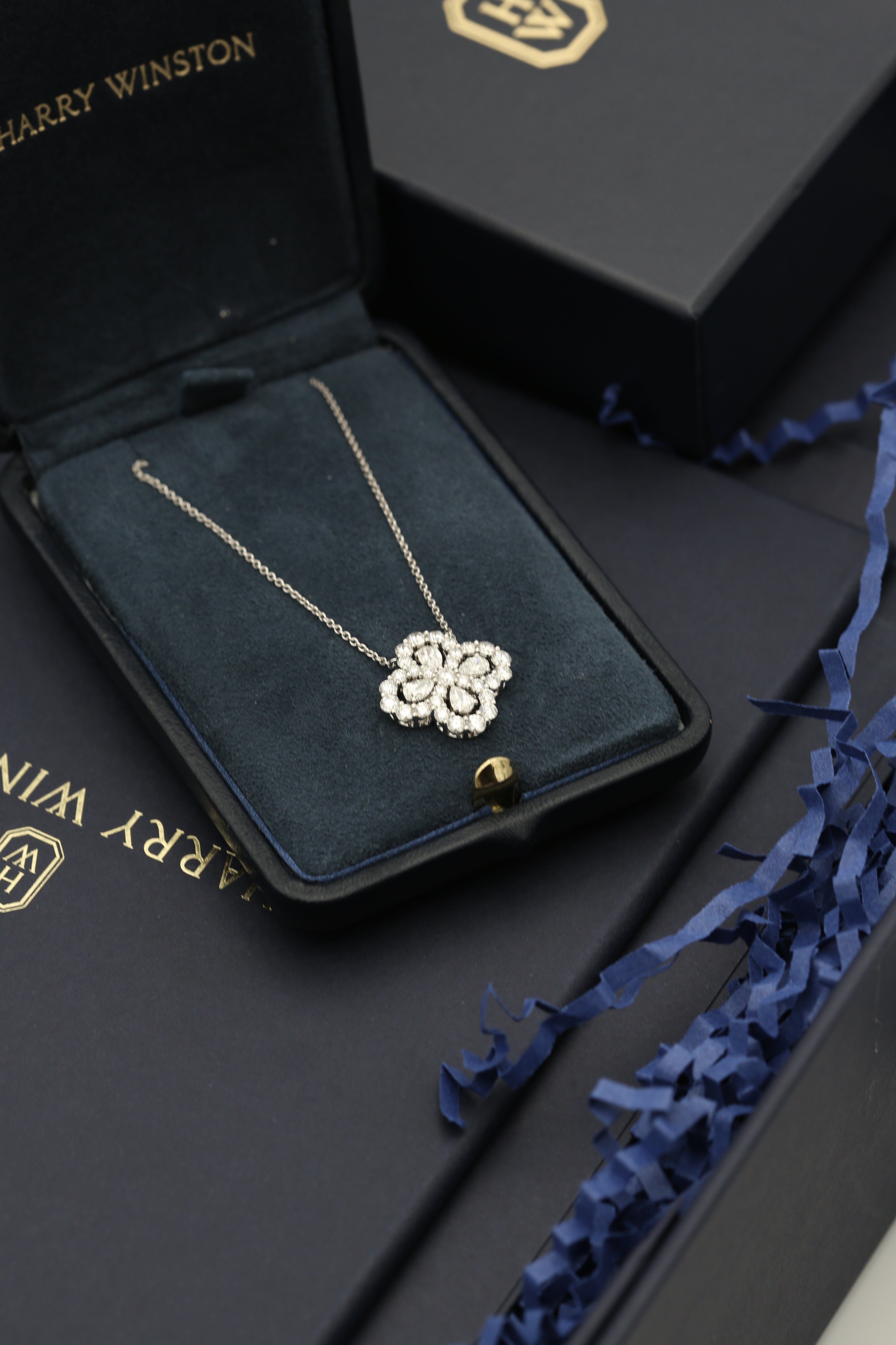 HARRY WINSTON DIAMOND LOOP FULL MOTIF PENDANT 2026