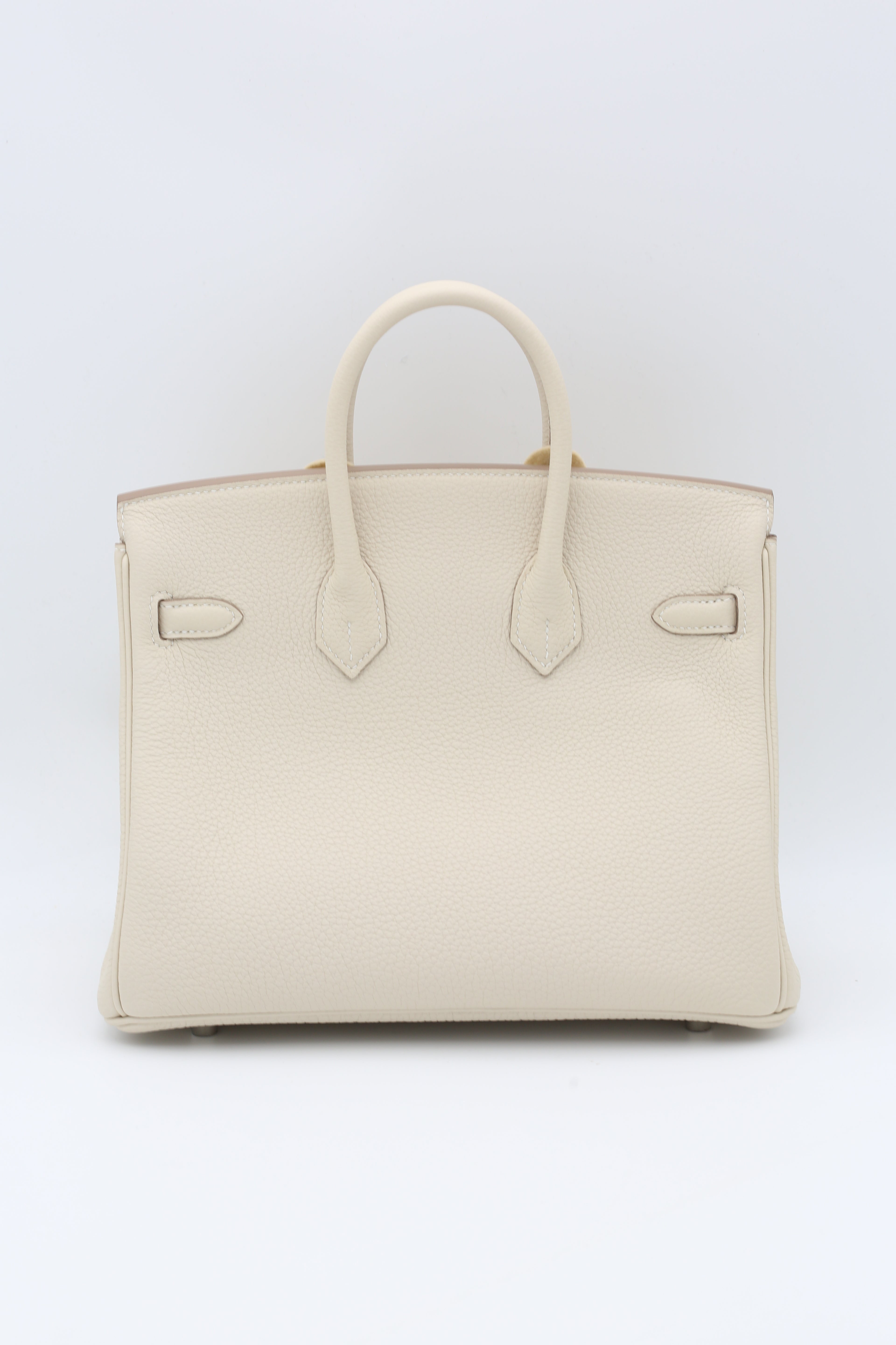 HERMÈS BIRKIN25 CRAIE TOGO SILVER HARDWARE Z STAMP