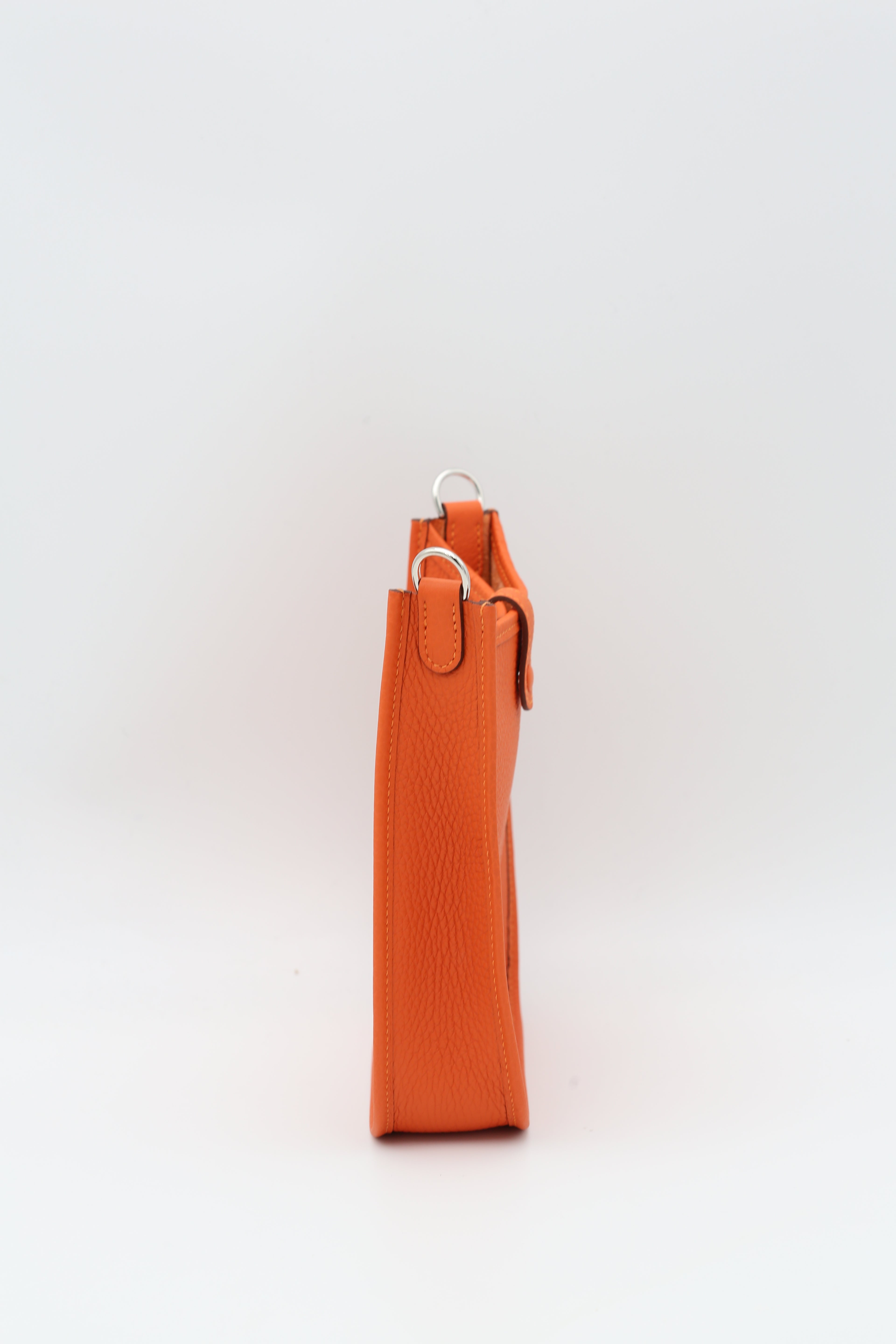 HERMÈS EVELYN16 ORANGE TAURILLON CLEMENCE G STAMP