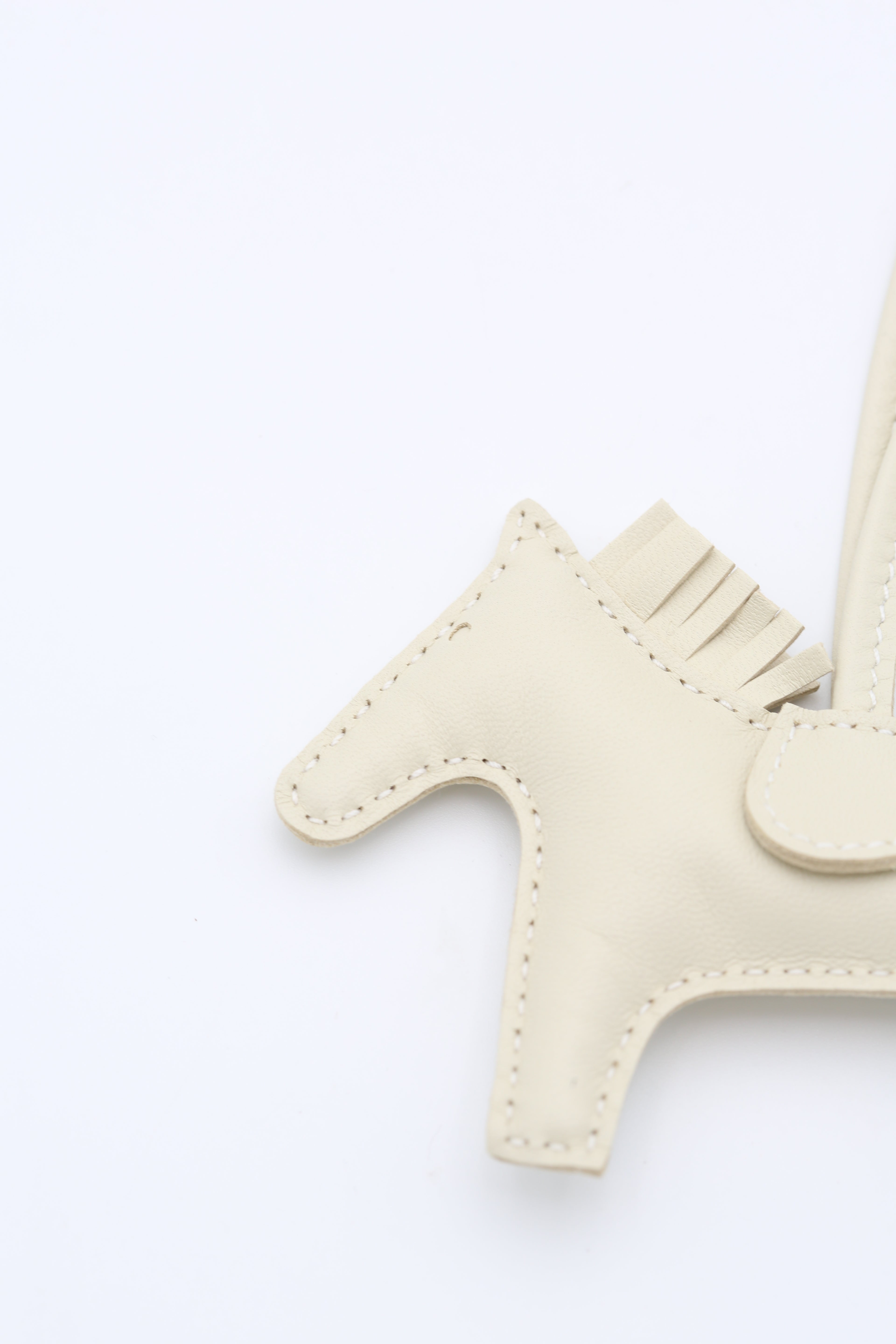 HERMÈS RODEO PM CHARM WHITE