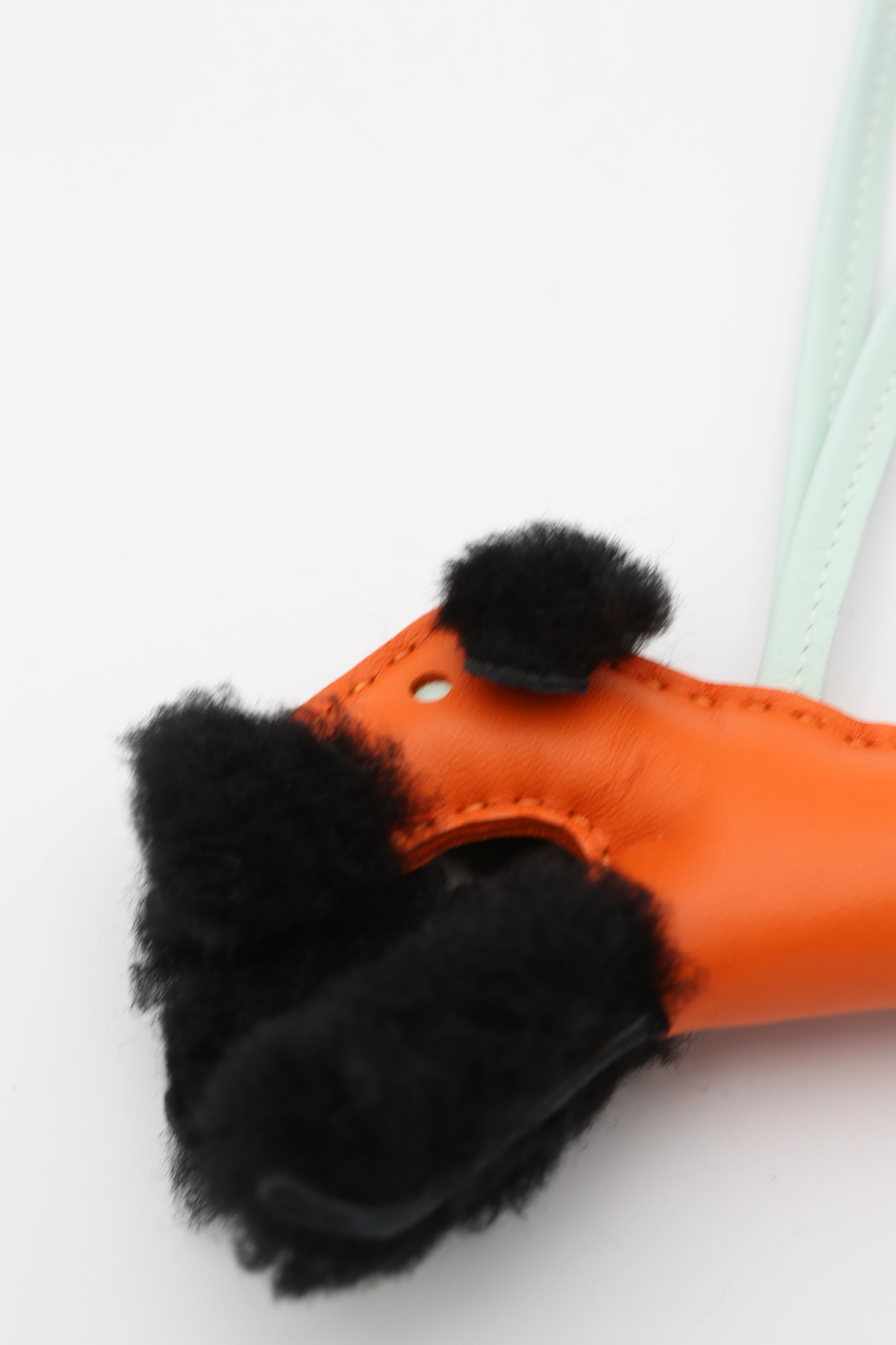 HERMÈS BUDDY BLACK/ORANGE/VERT FIZZ