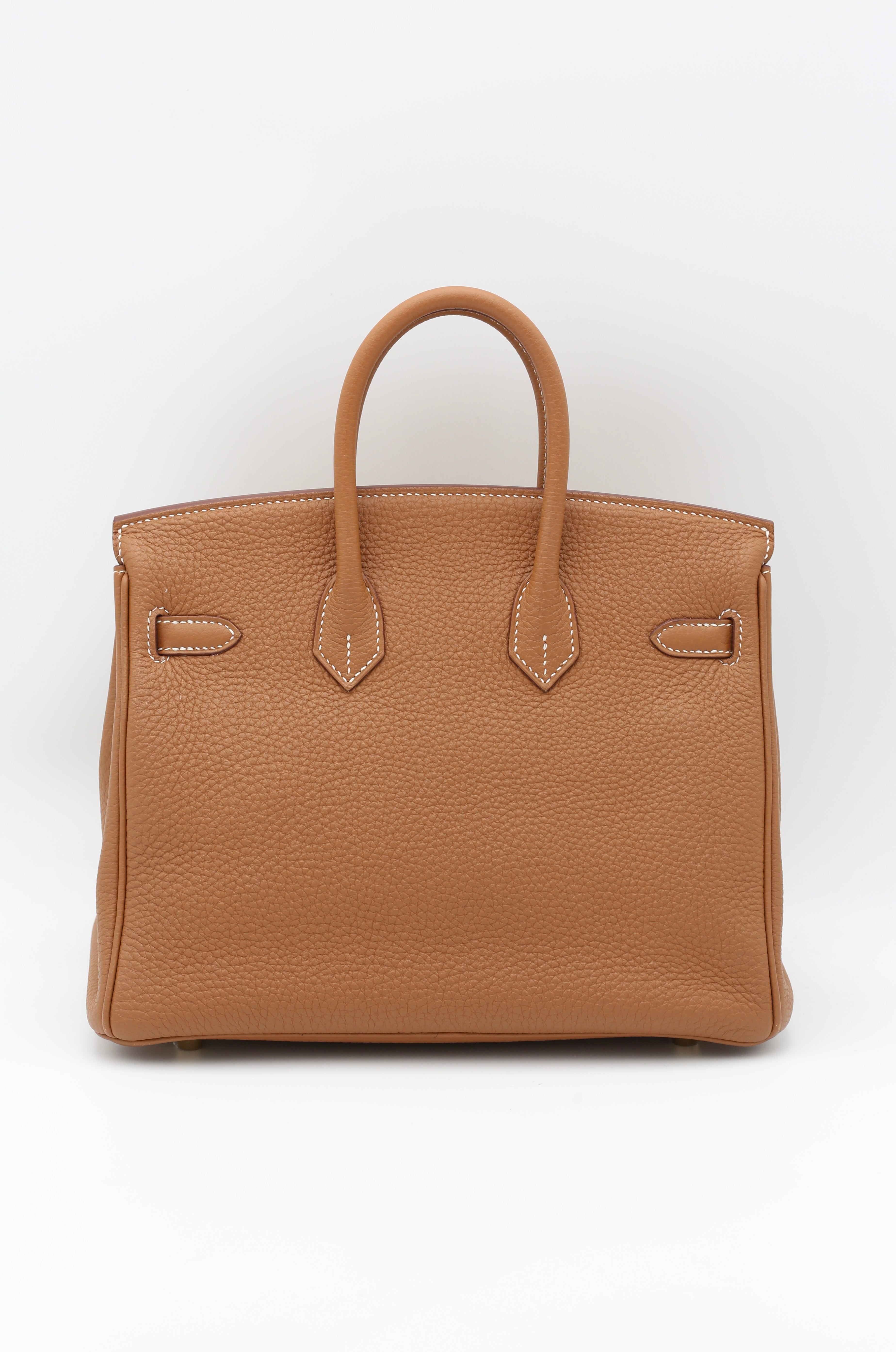 HERMÈS BIRKIN25 GOLD TOGO GOLD HARDWARE Y STAMP