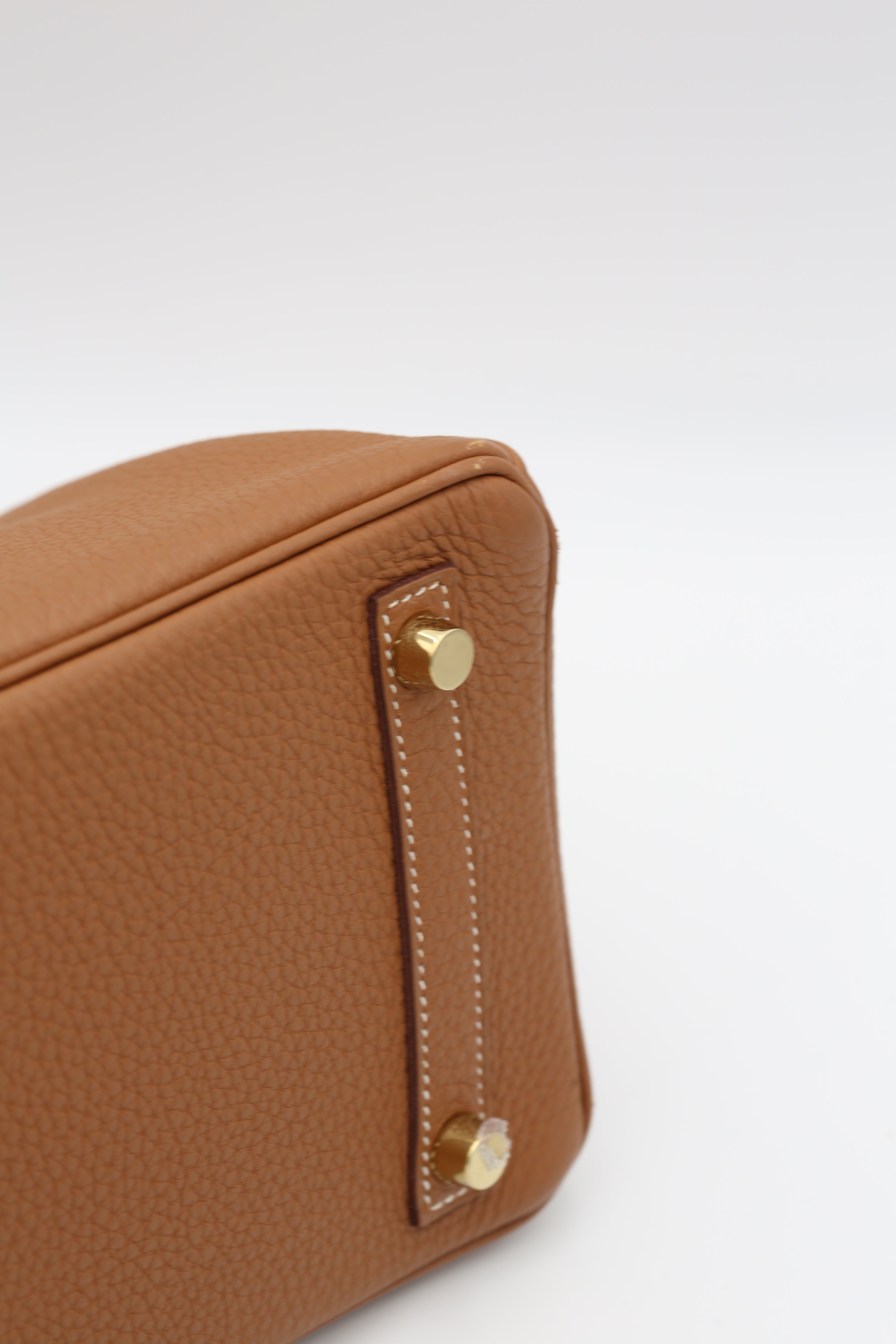 HERMÈS BIRKIN25 GOLD TOGO GOLD HARDWARE Y STAMP