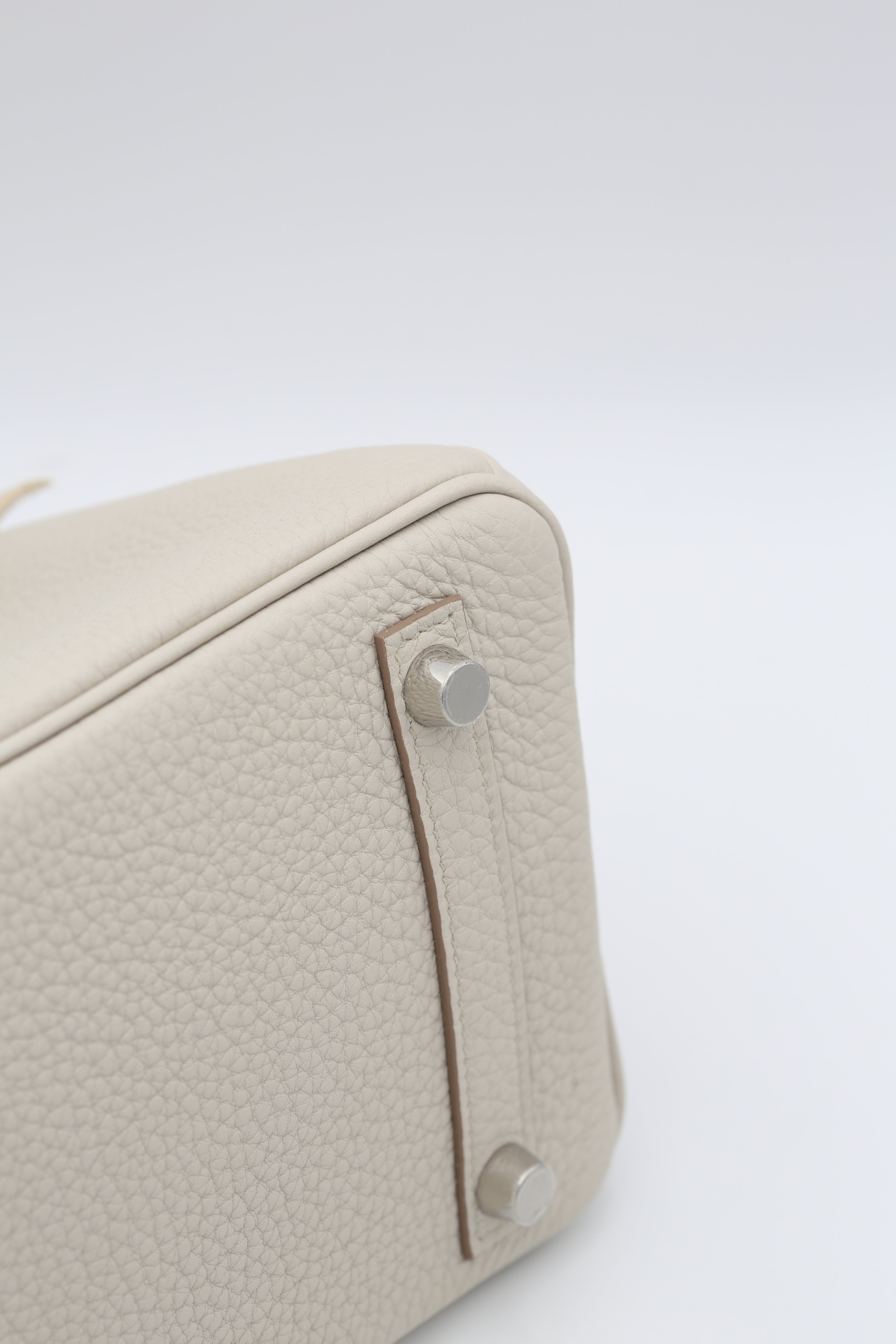 HERMÈS BIRKIN25 BETON TOUCH TOGO MATTE MISSI ALLIGATOR SILVER HARDWARE B STAMP