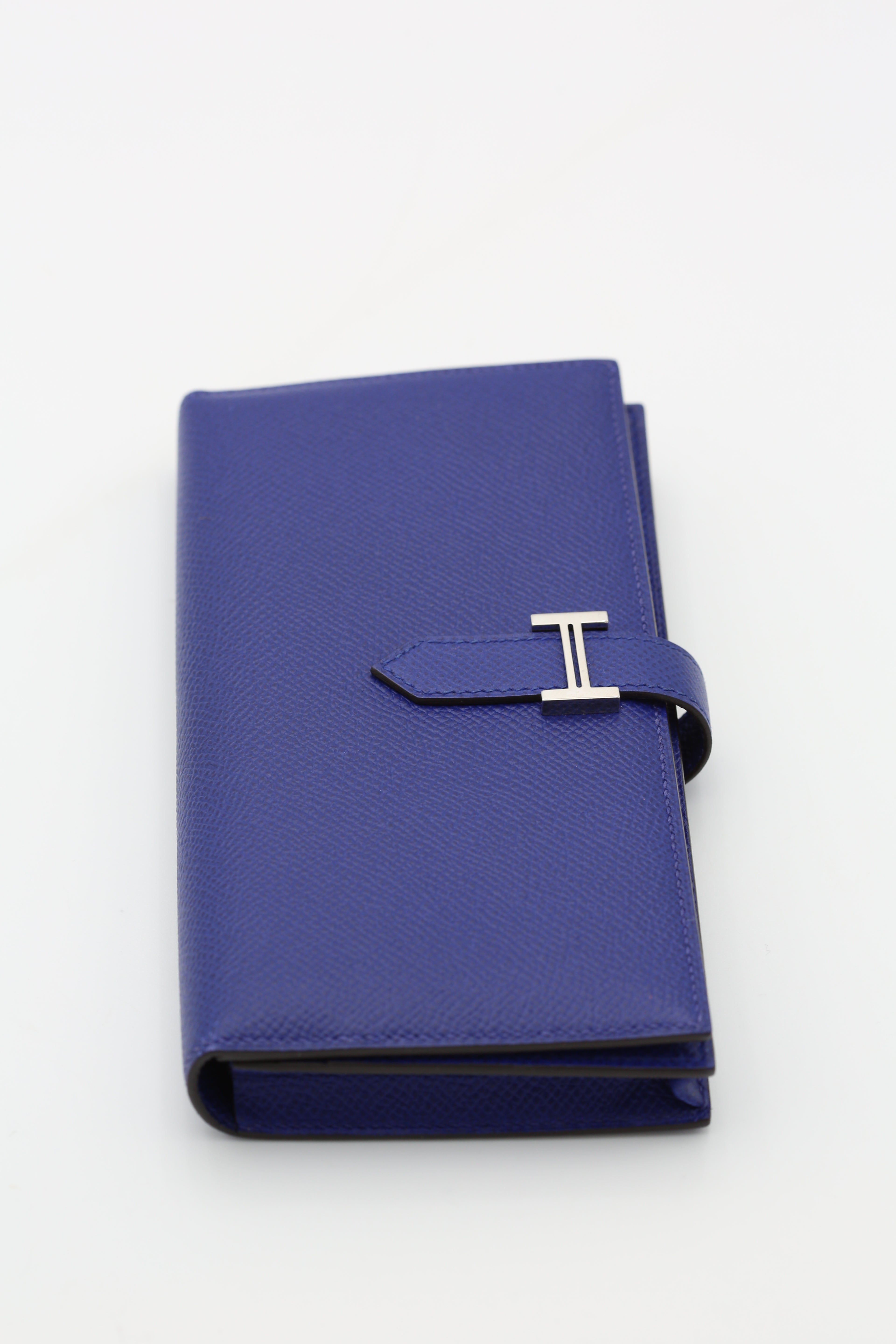 HERMÈS BEARN WALLET BLEU