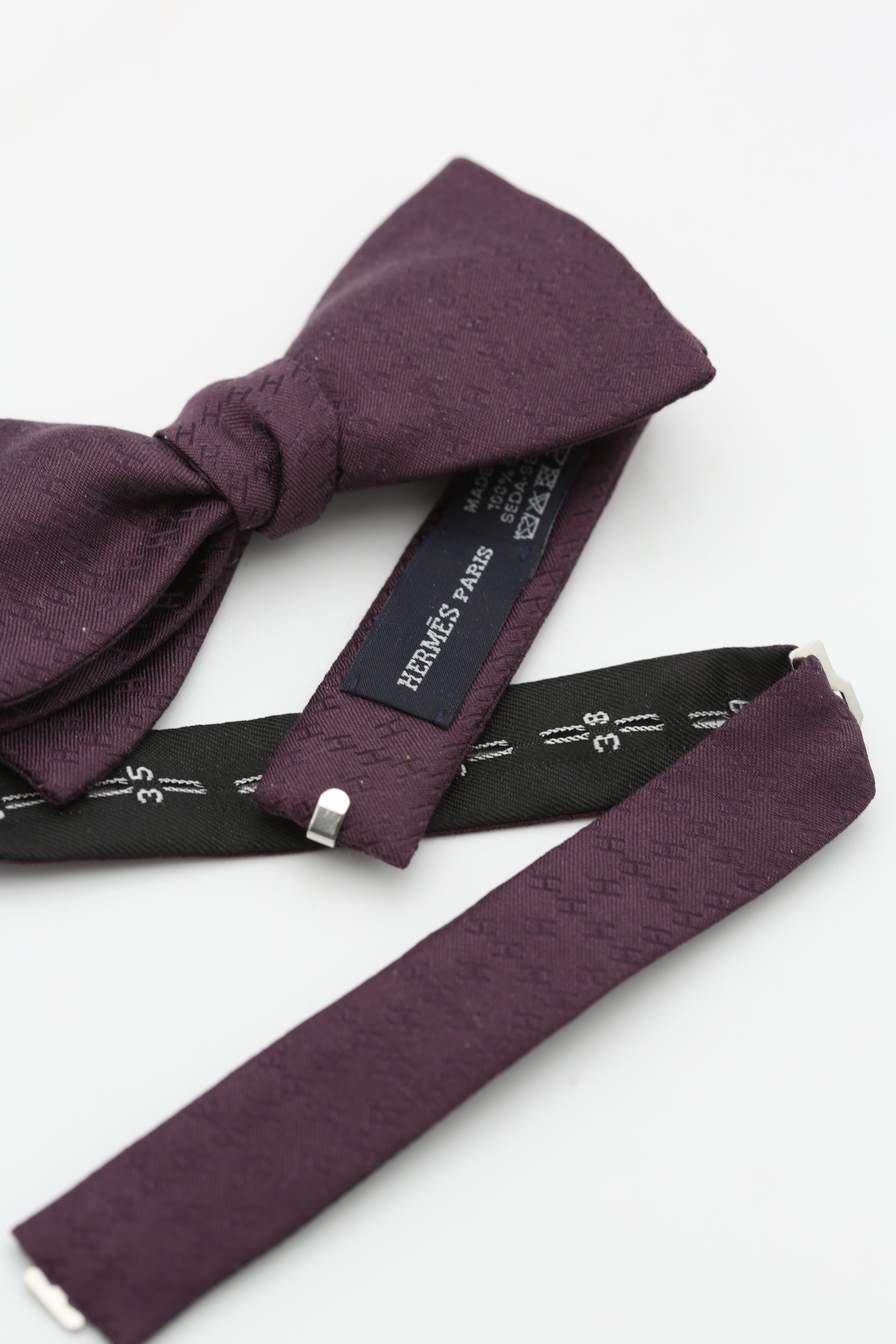 HERMÈS HEADBAND PURPLE