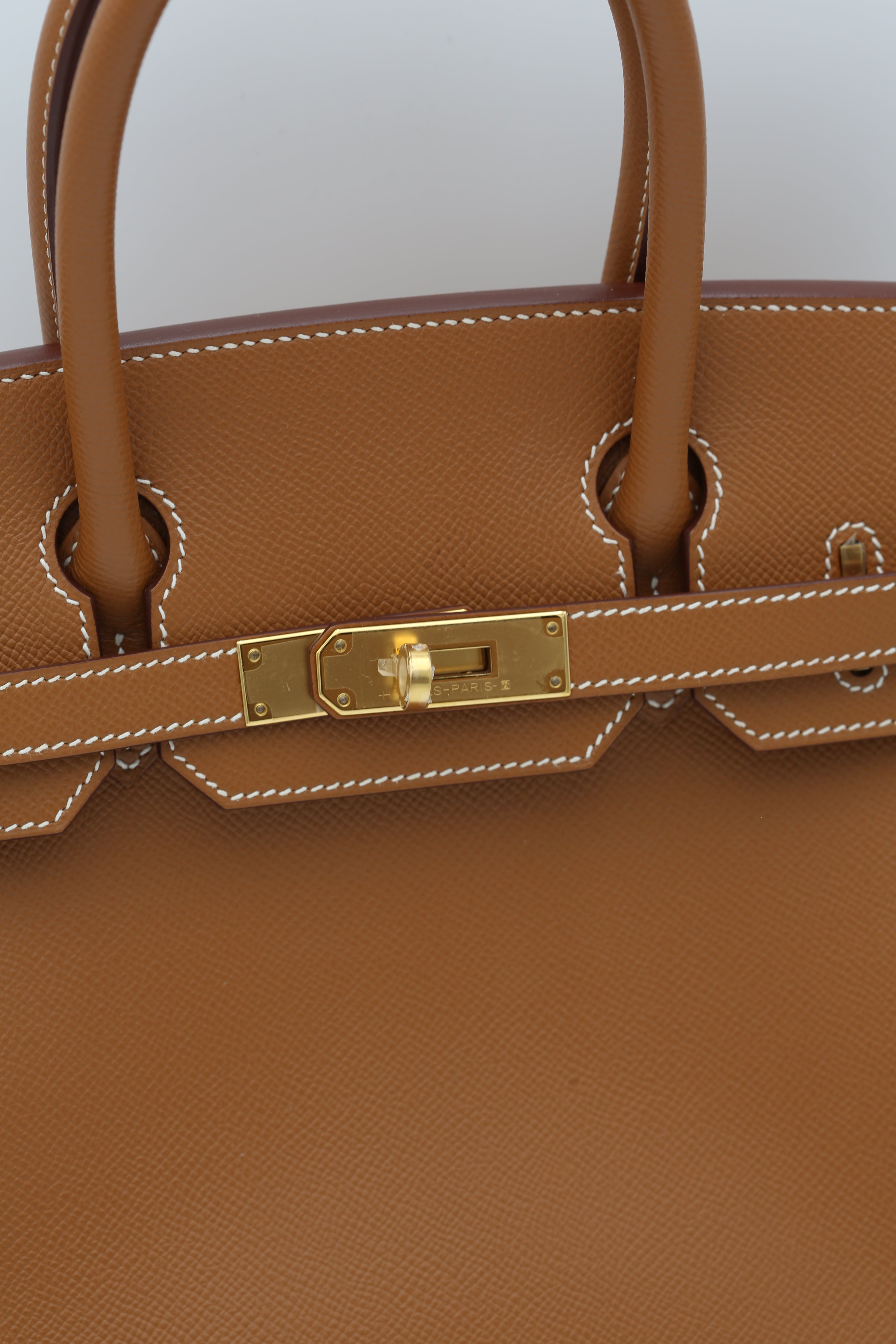 HERMÈS BIRKIN30 GOLD EPSOM GOLD HARDWARE Z STAMP