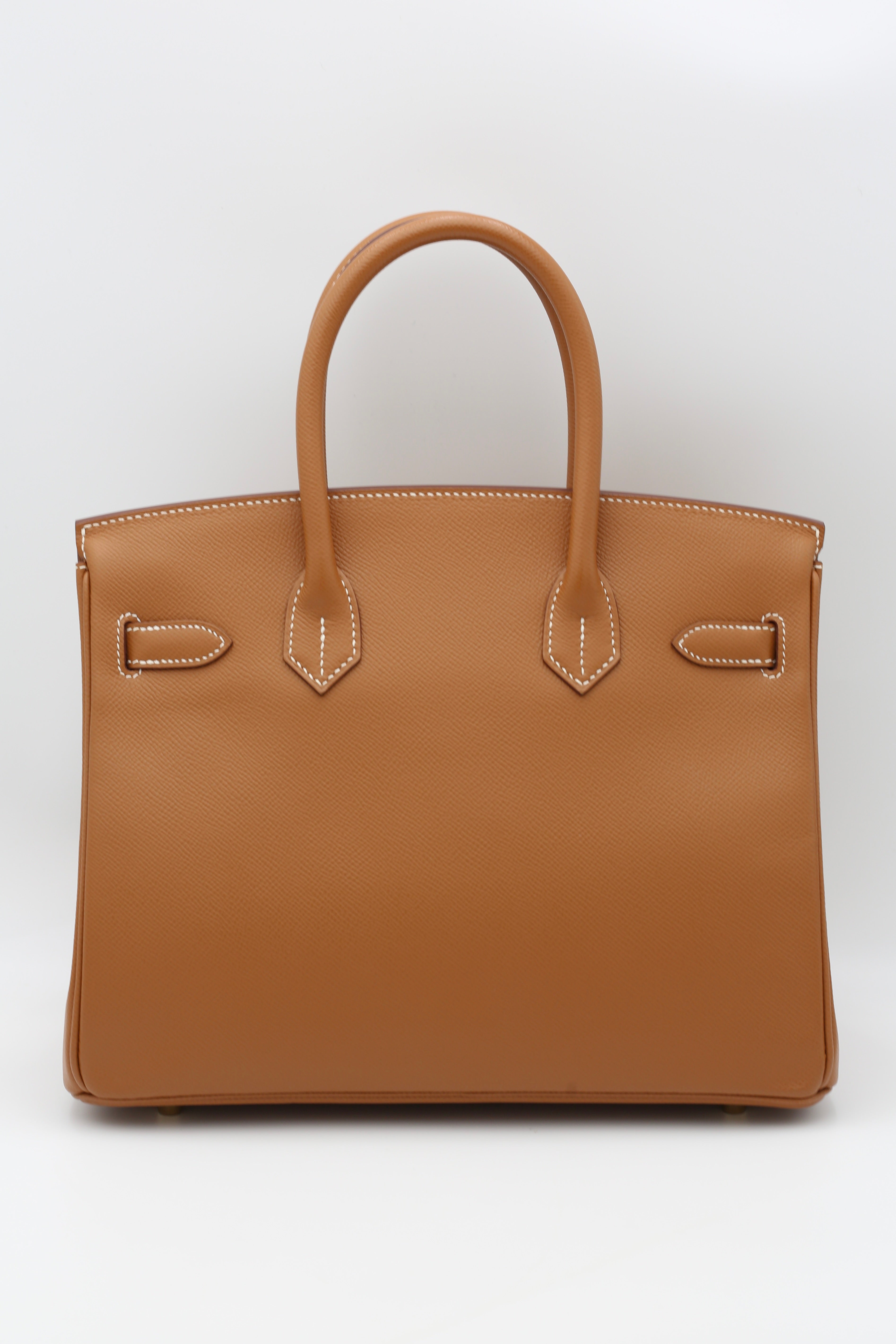 HERMÈS BIRKIN30 GOLD EPSOM GOLD HARDWARE Z STAMP
