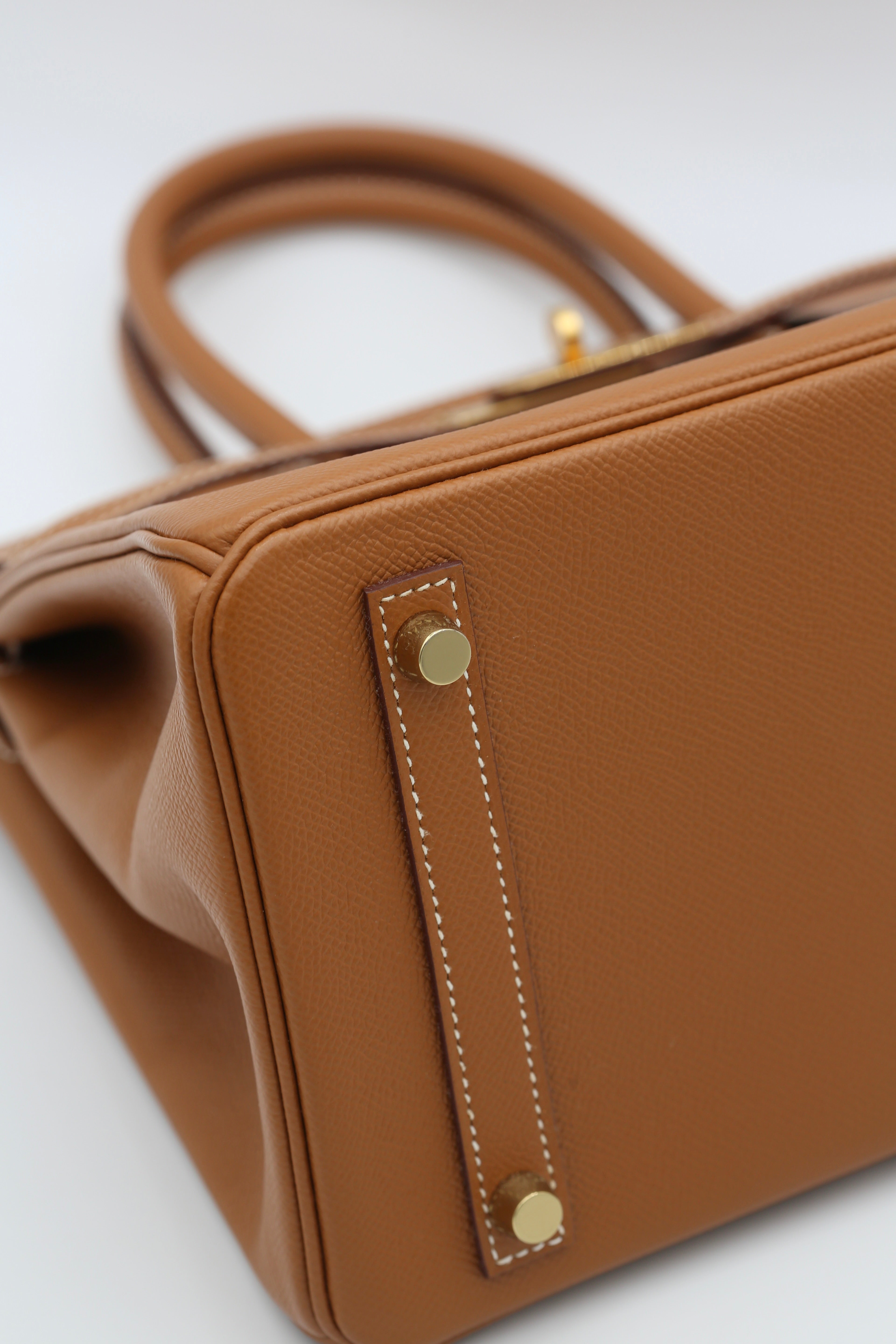 HERMÈS BIRKIN30 GOLD EPSOM GOLD HARDWARE Z STAMP