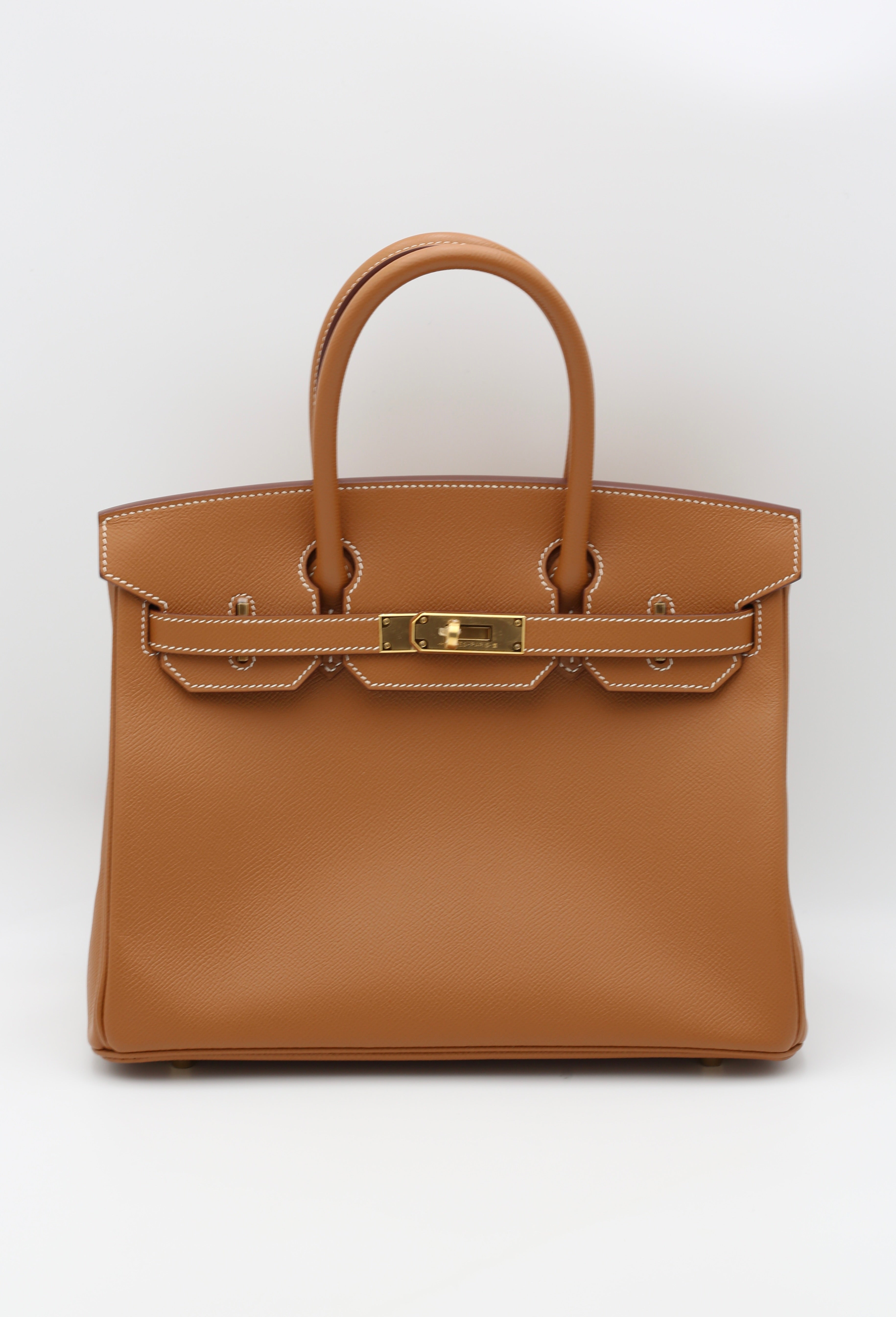 HERMÈS BIRKIN30 GOLD EPSOM GOLD HARDWARE Z STAMP