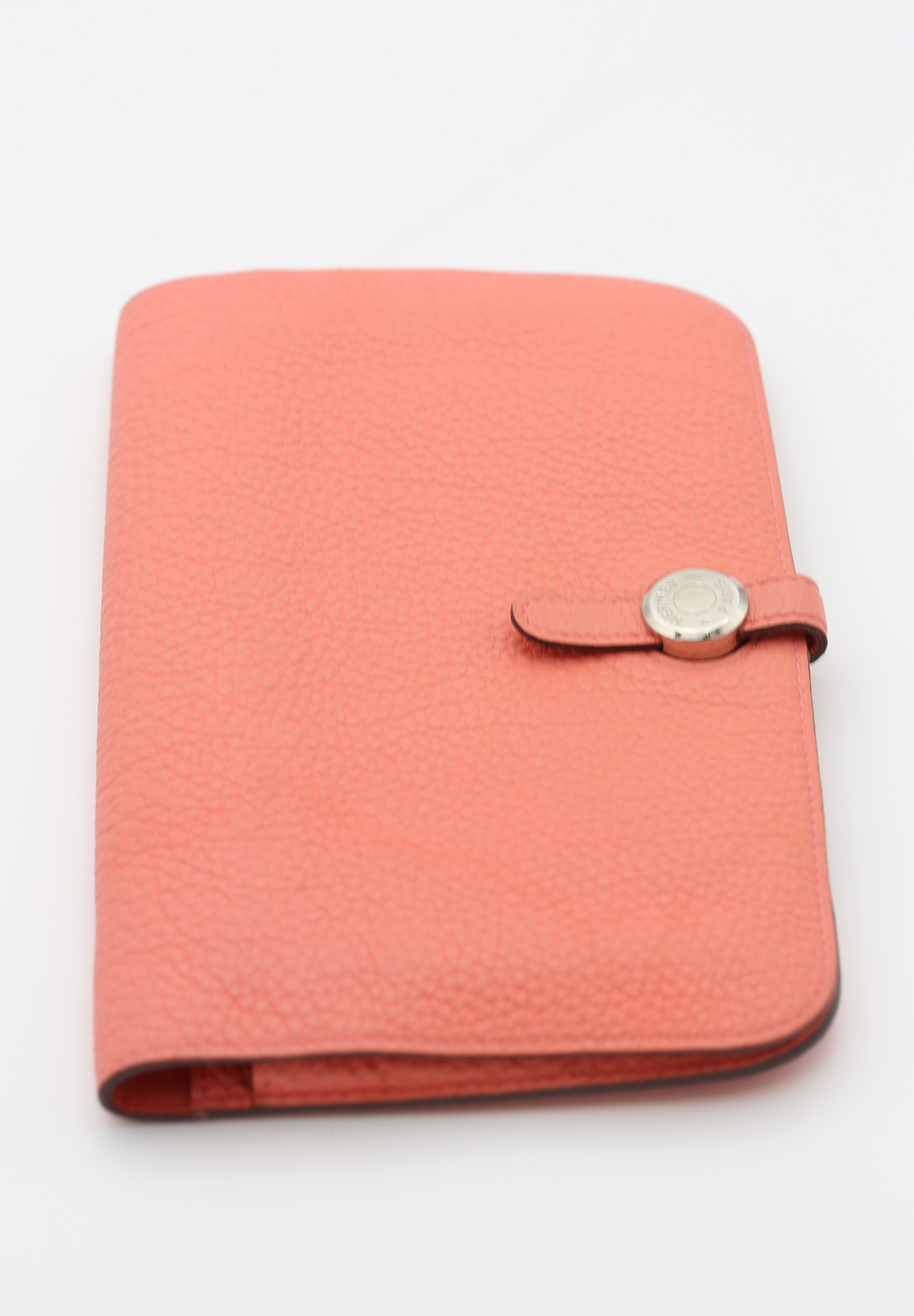 HERMÈS R.M.S TOUTENMAIN WALLET ROSE