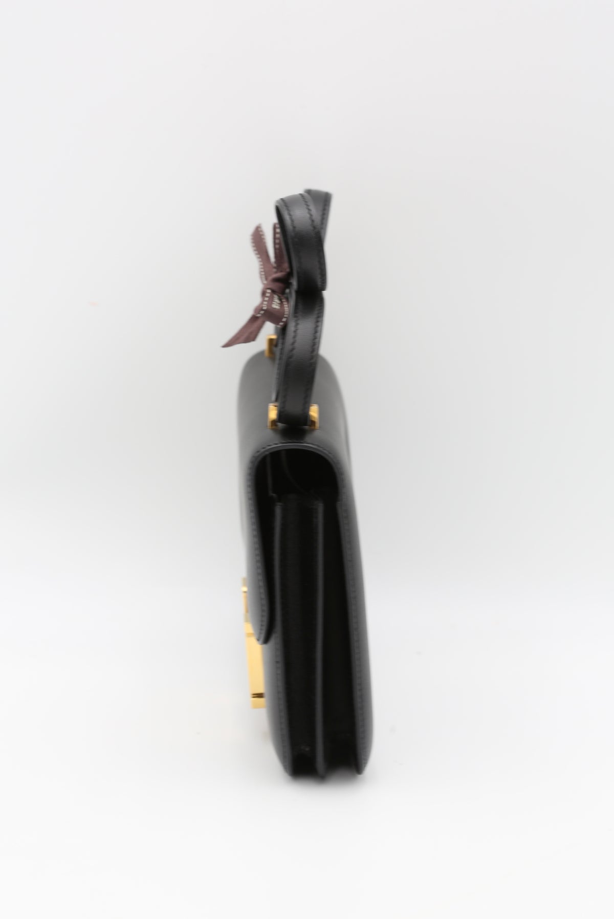 HERMÈS CONSTANCE 18 BLACK BOX GOLD HARDWARE D STAMP