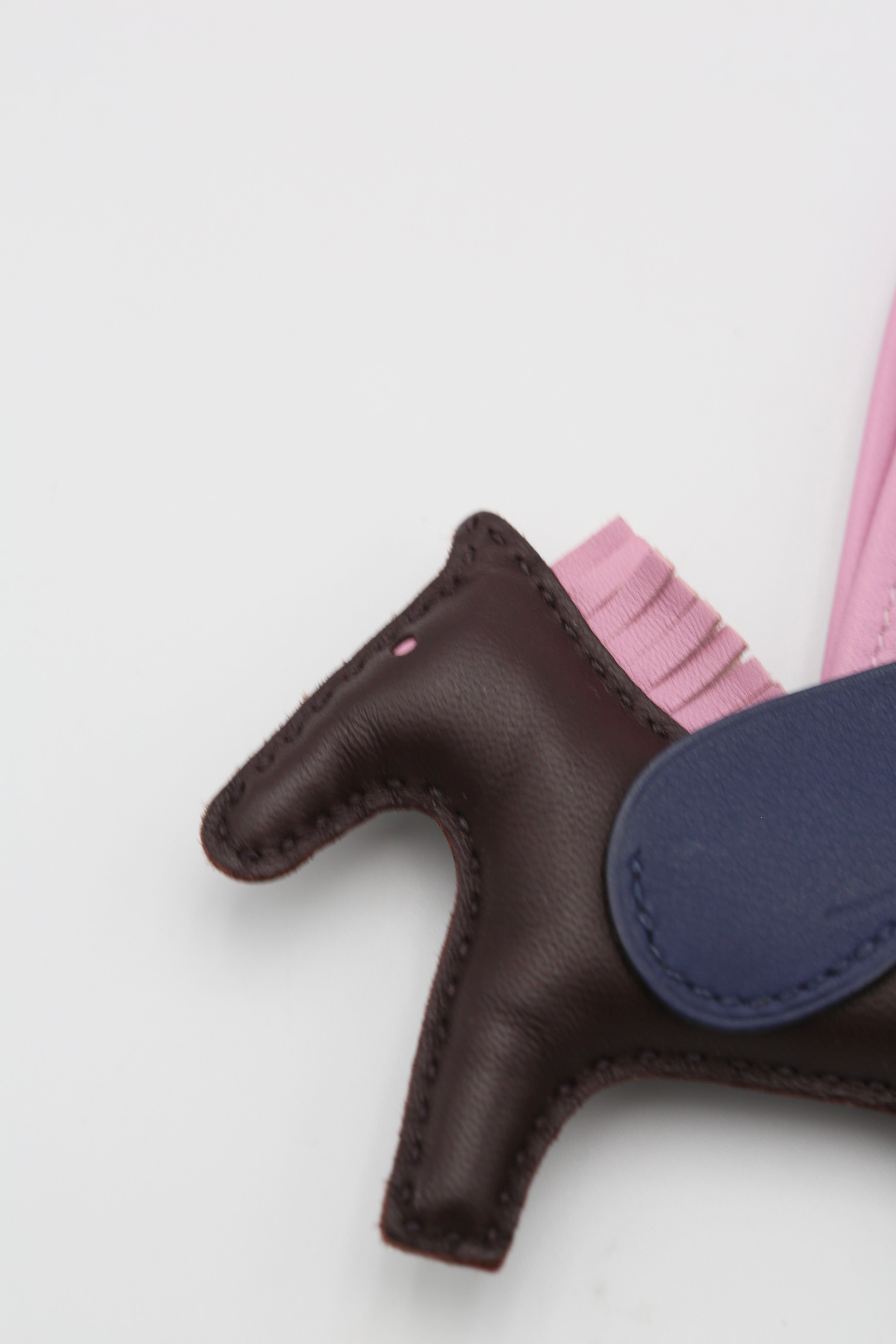 HERMÈS RODEO PEGASE PM CHARM ROUGE/X9 MAUVE SYLVESTRE/BLEU