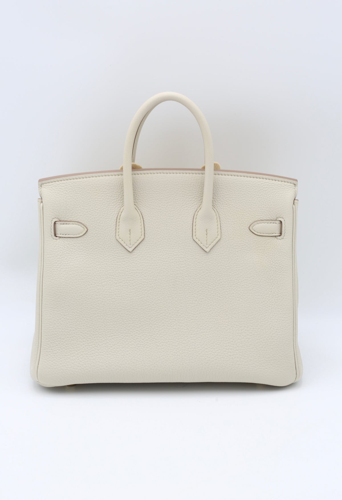 HERMÈS BIRKIN25 BETON TOGO CALFSKIN GOLD HARDWARE B STAMP
