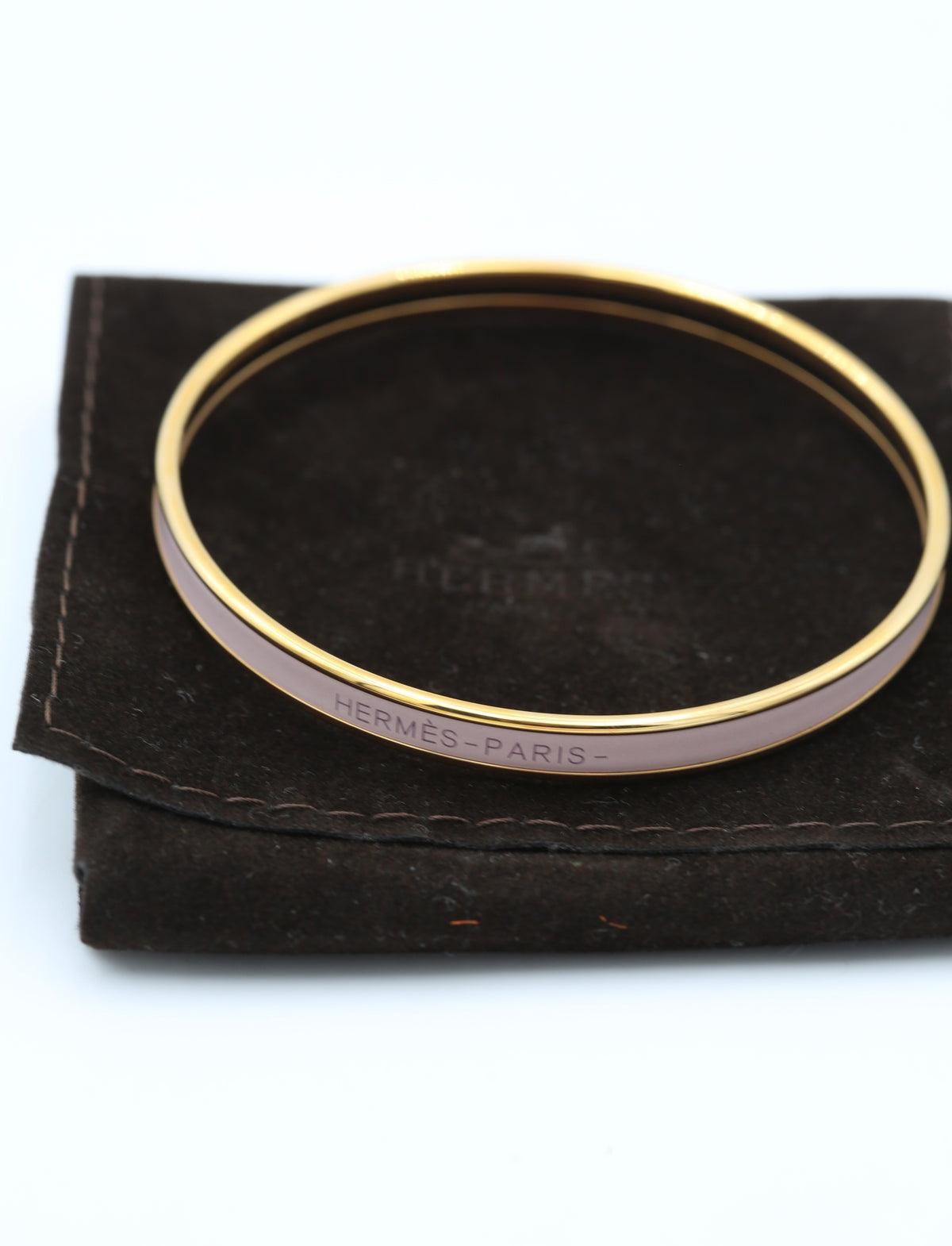 HERMÈS BANGLE BRACELET ROSE