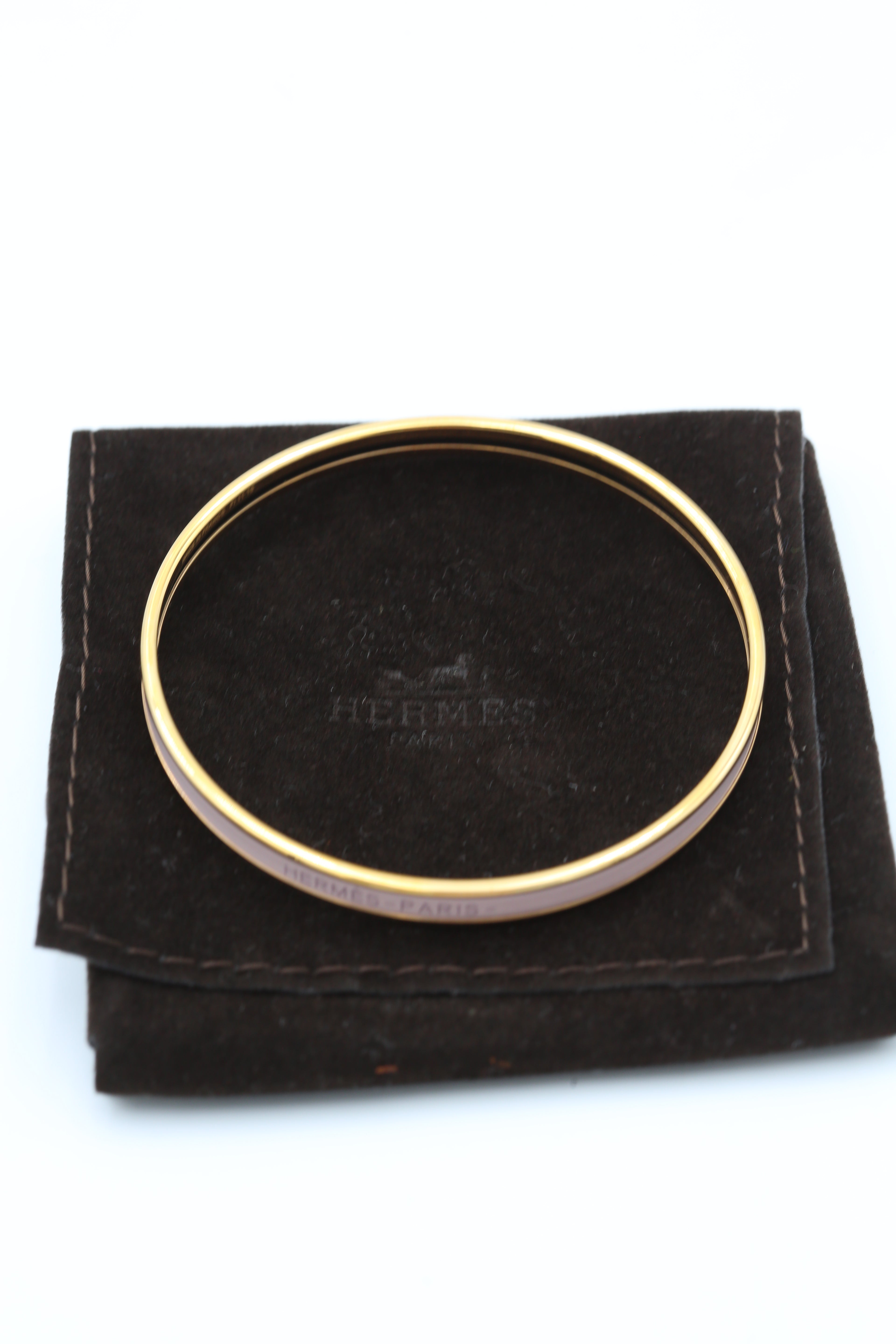 HERMÈS BANGLE BRACELET ROSE