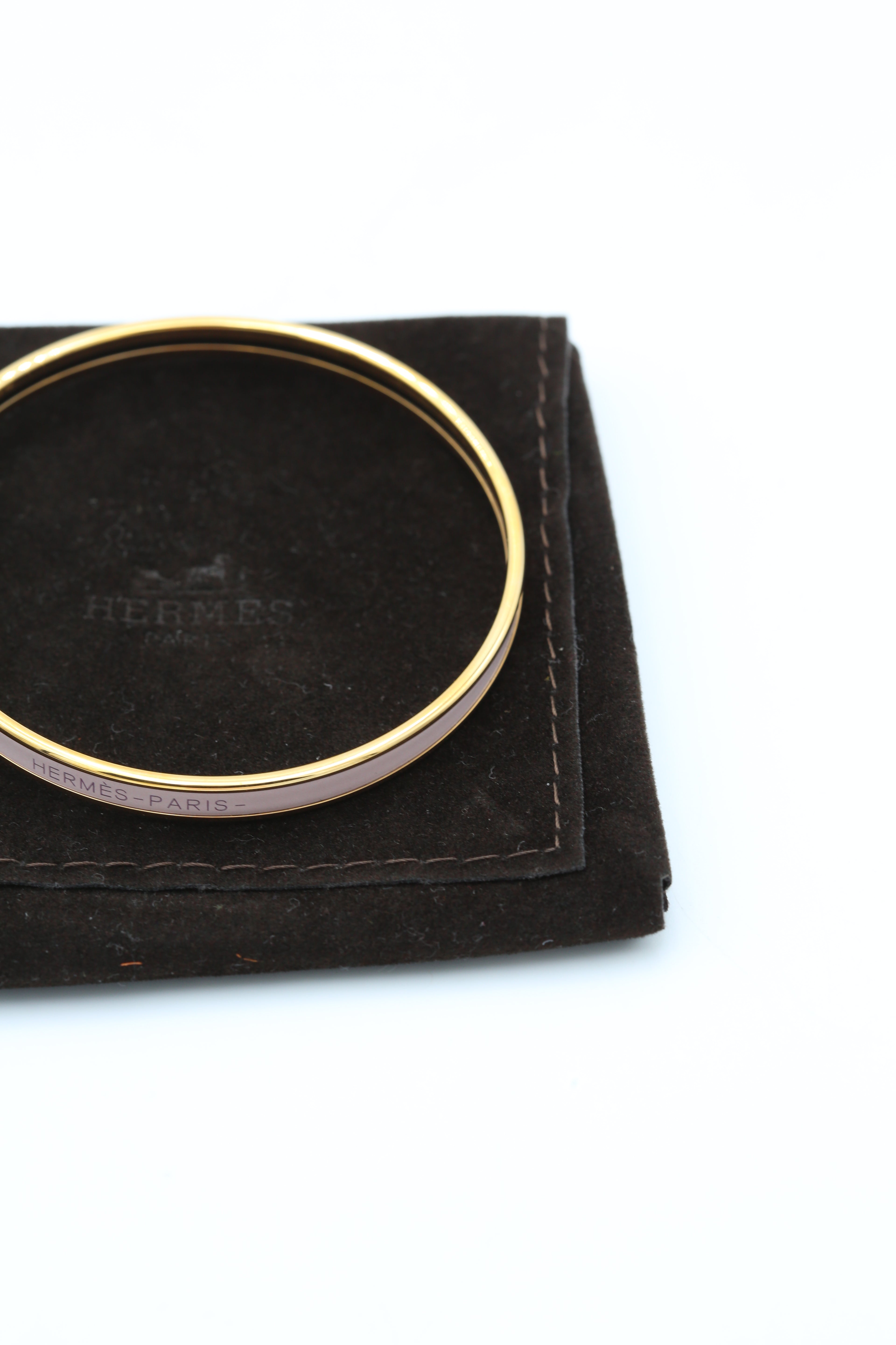 HERMÈS BANGLE BRACELET ROSE