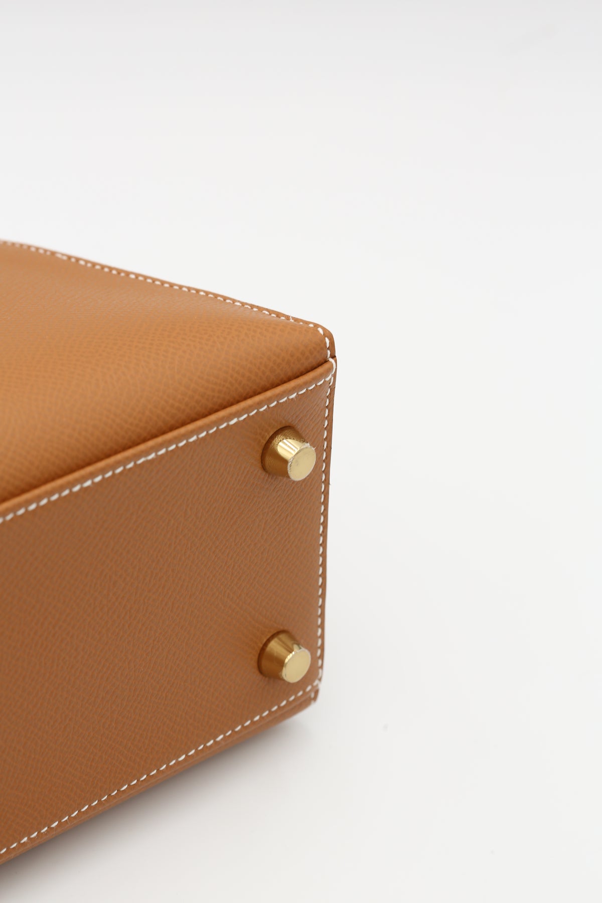HERMÈS KELLY25 GOLD SELLIER EPSOM CALFSKIN GOLD HARDWARE G STAMP