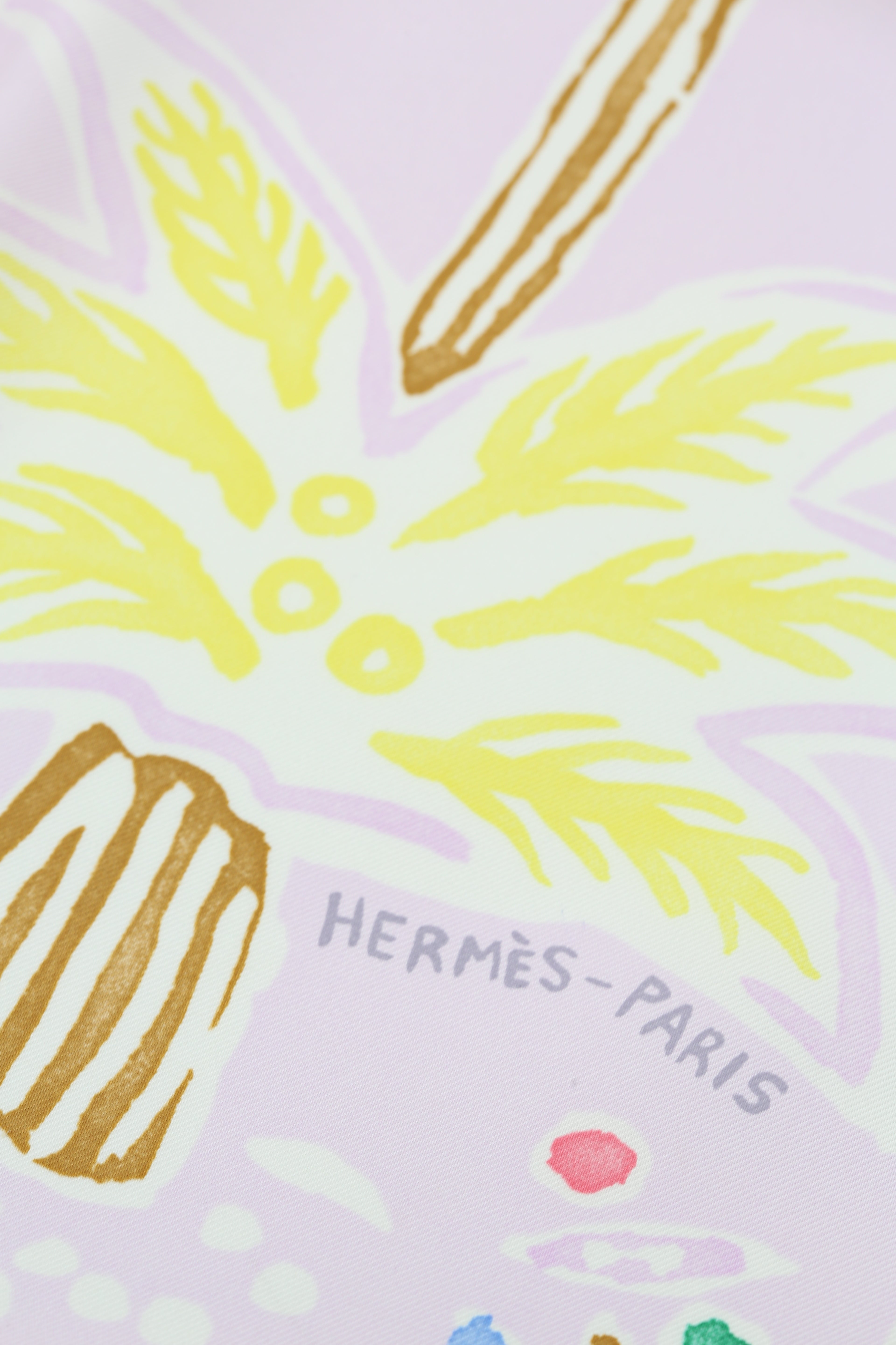 HERMÈS SCARF 90X90 PINK